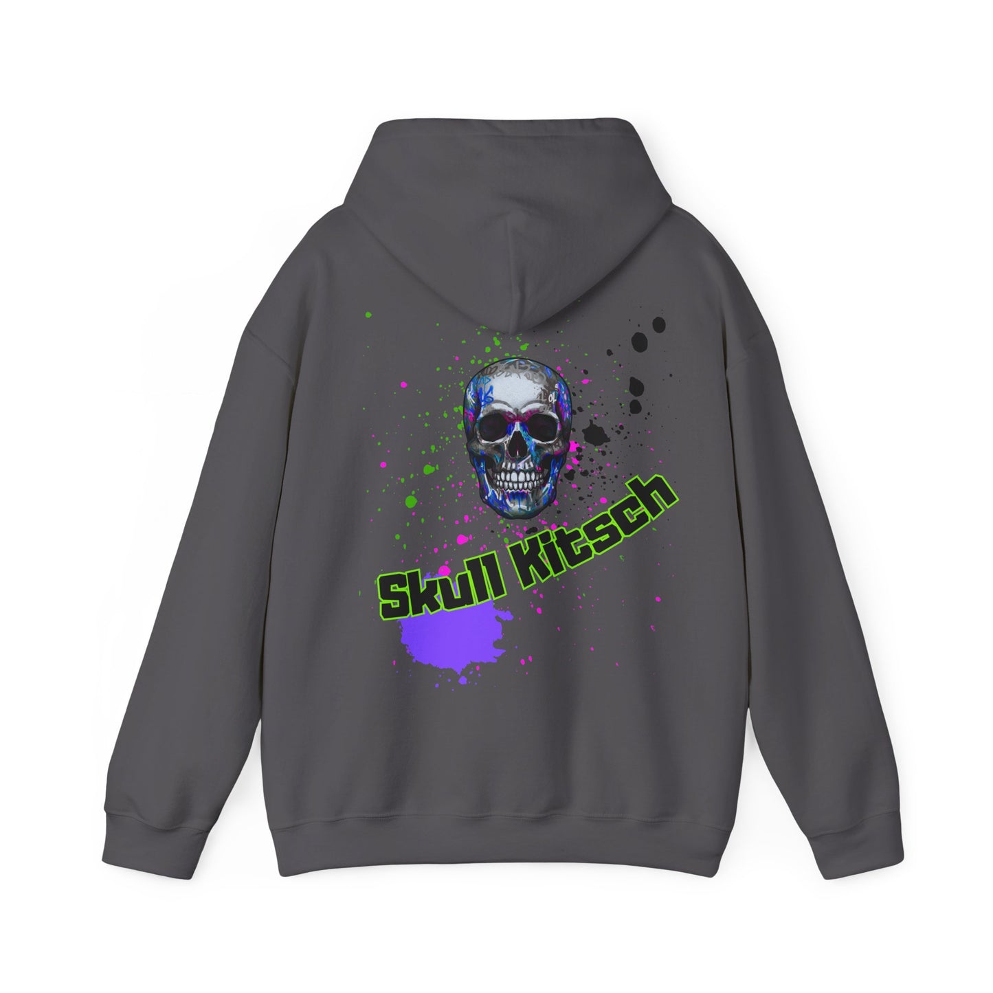 Sweat à capuche unisexe Skull Kitsch Dark-VibesStreet