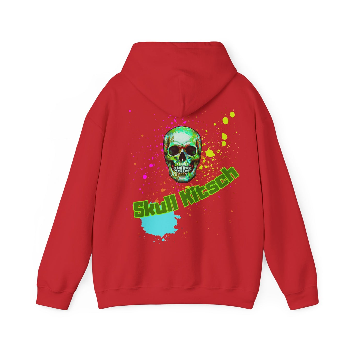 Sweat à capuche unisexe Skull Kitsch Summer Punk - VibesStreet