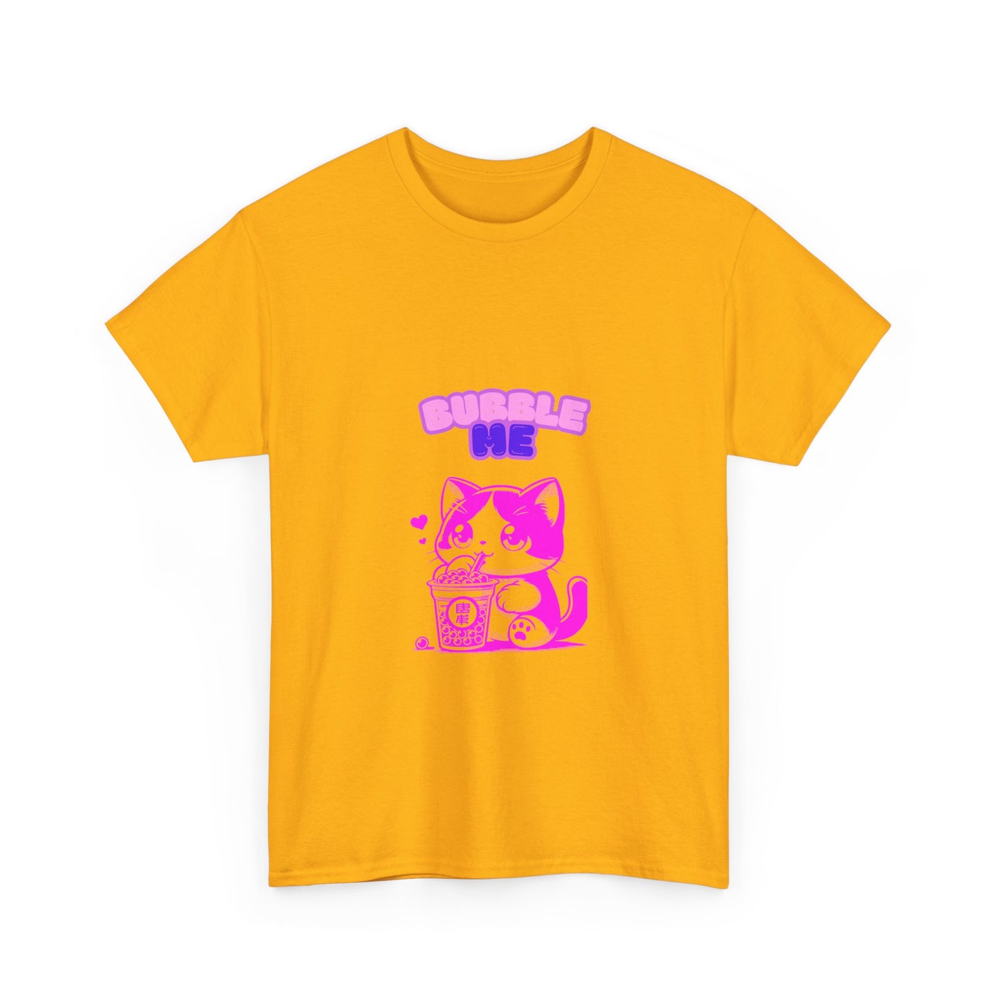 Koszulka z nadrukiem Bubble Cat-OverFash