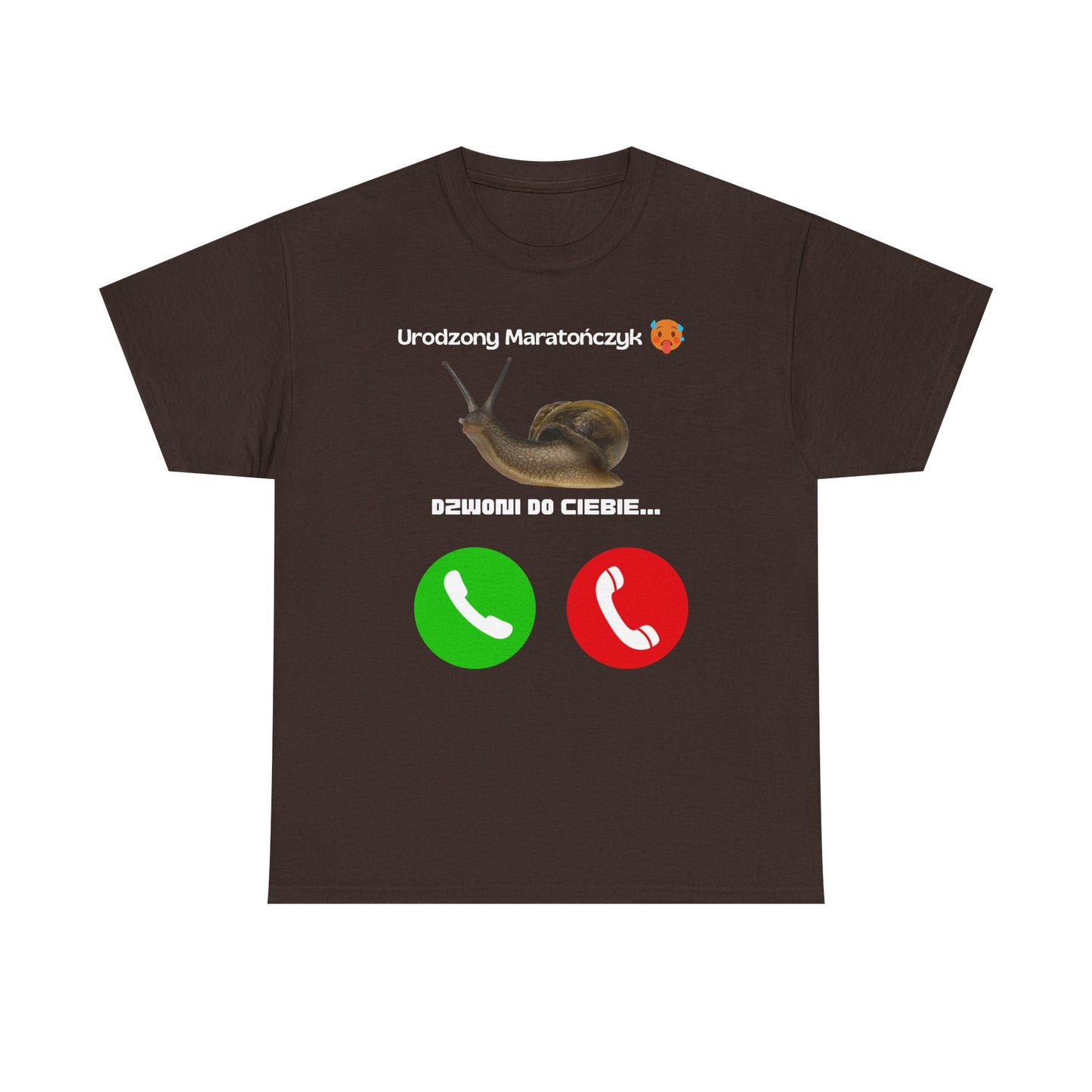 T-shirt unisexe Born Marathon Runner vous appelle...