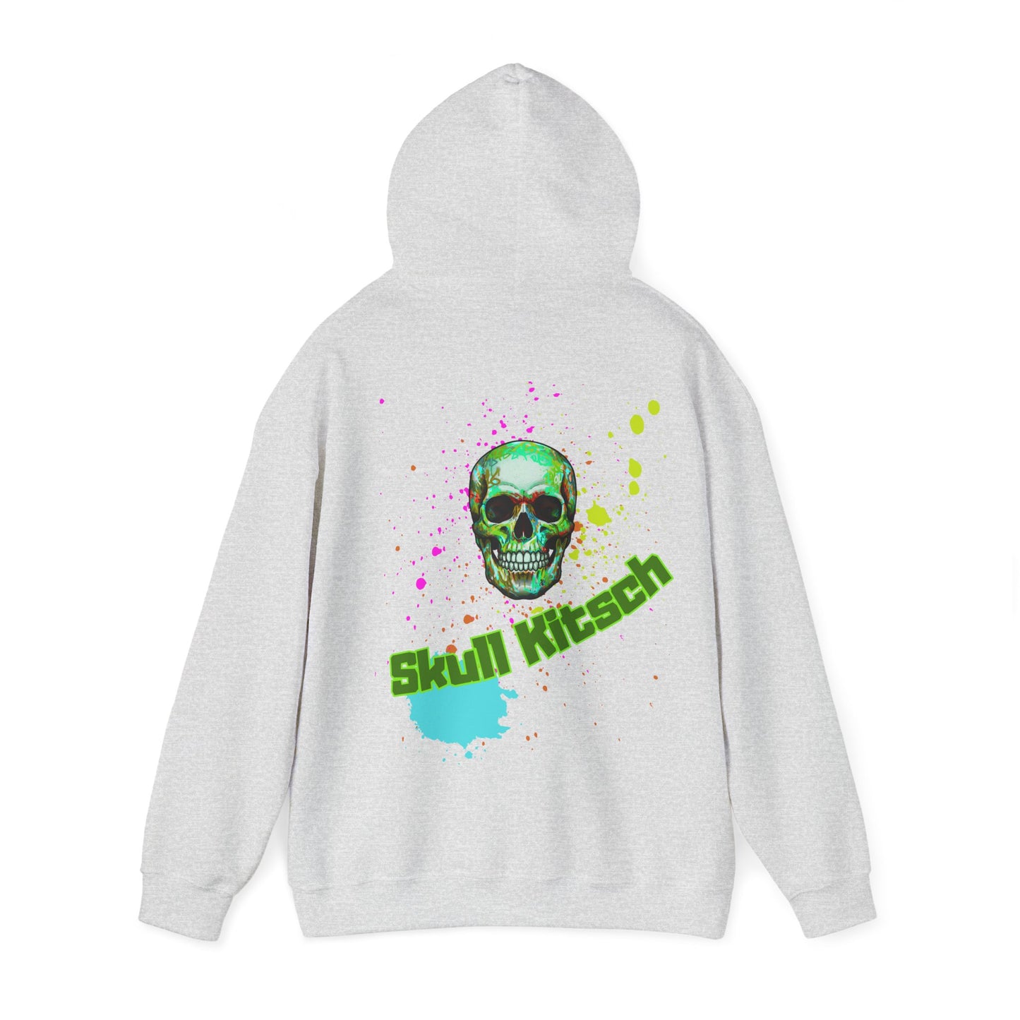 Sweat à capuche unisexe Skull Kitsch Summer Punk - VibesStreet