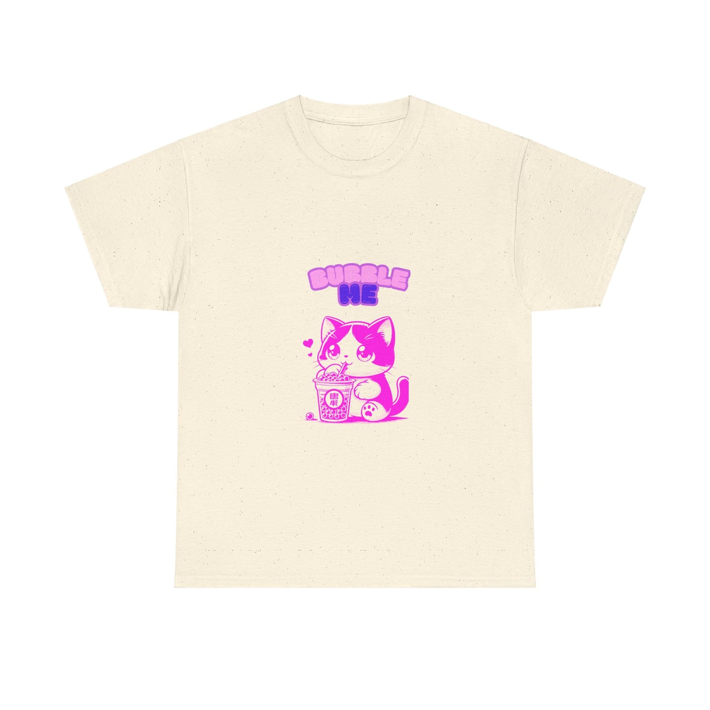 Koszulka z nadrukiem Bubble Cat-OverFash