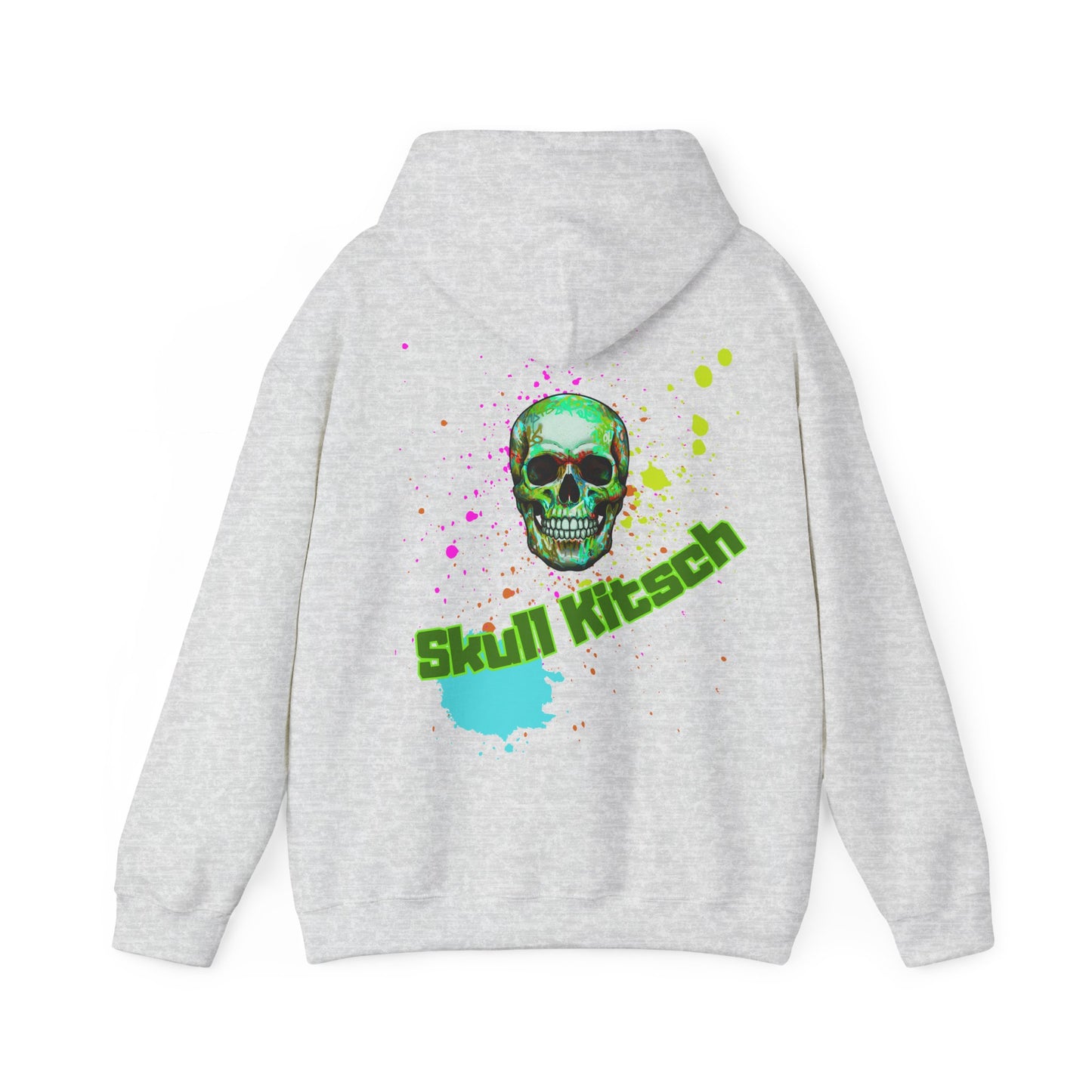 Sweat à capuche unisexe Skull Kitsch Summer Punk - VibesStreet