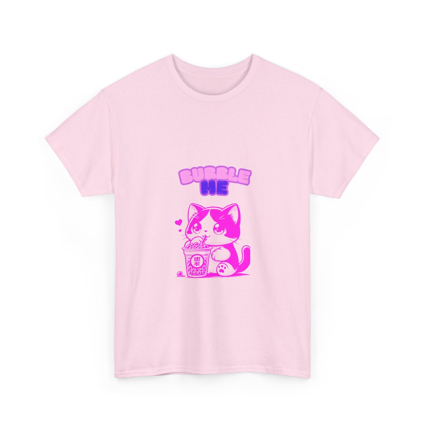 Koszulka z nadrukiem Bubble Cat-OverFash