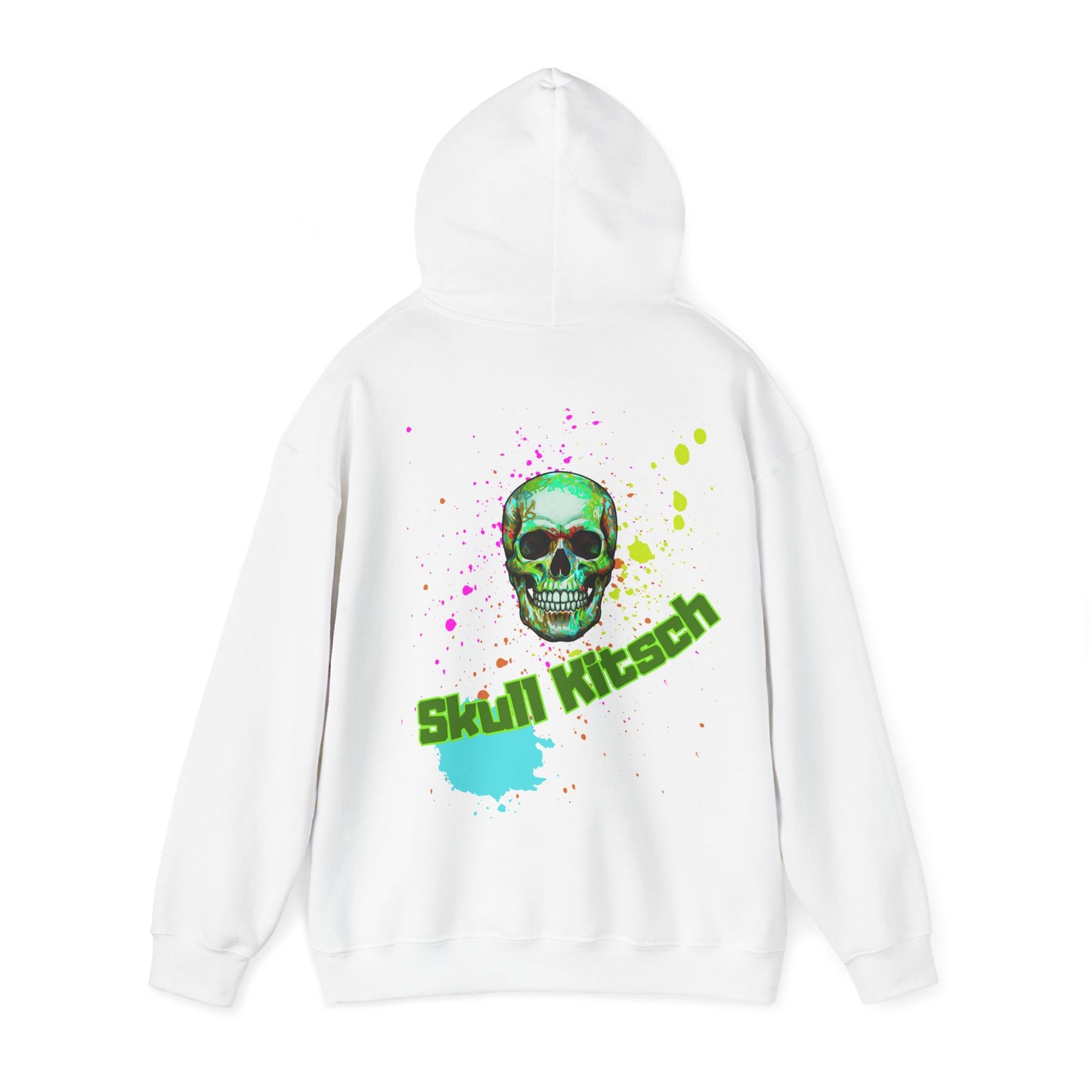 Sweat à capuche unisexe Skull Kitsch Summer Punk - VibesStreet