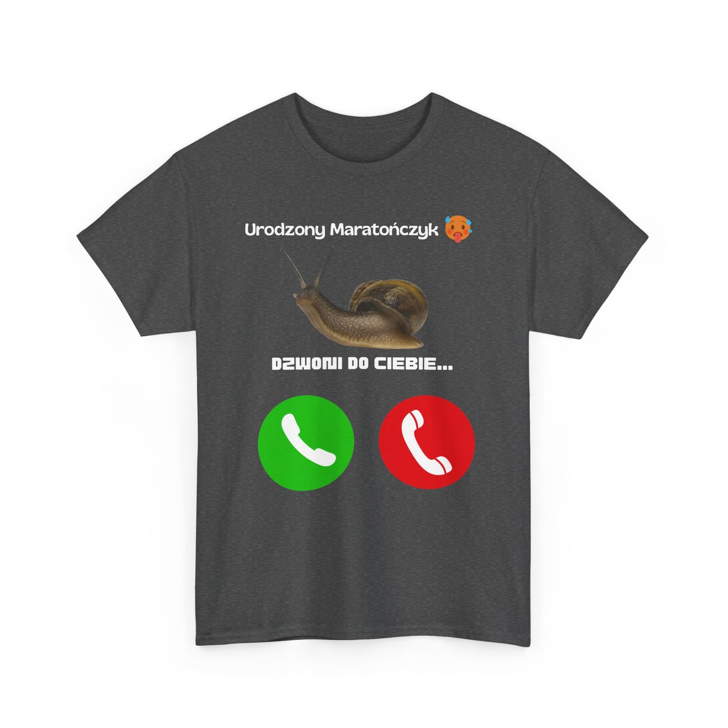 T-shirt unisexe Born Marathon Runner vous appelle...