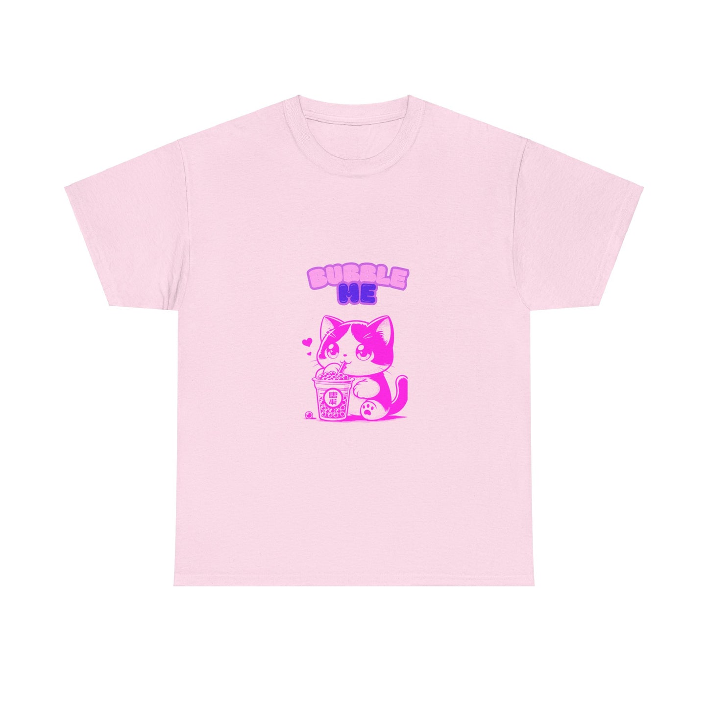 Koszulka z nadrukiem Bubble Cat-OverFash
