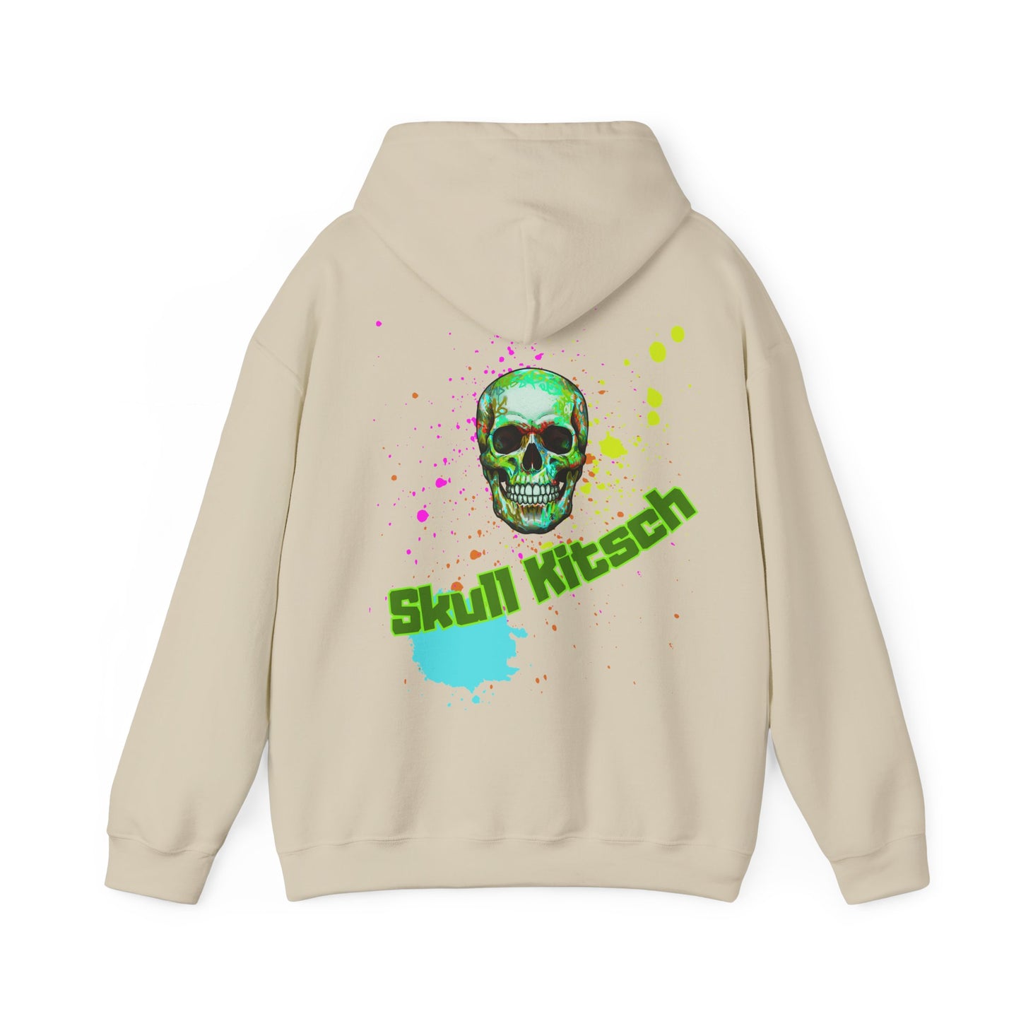 Sweat à capuche unisexe Skull Kitsch Summer Punk - VibesStreet