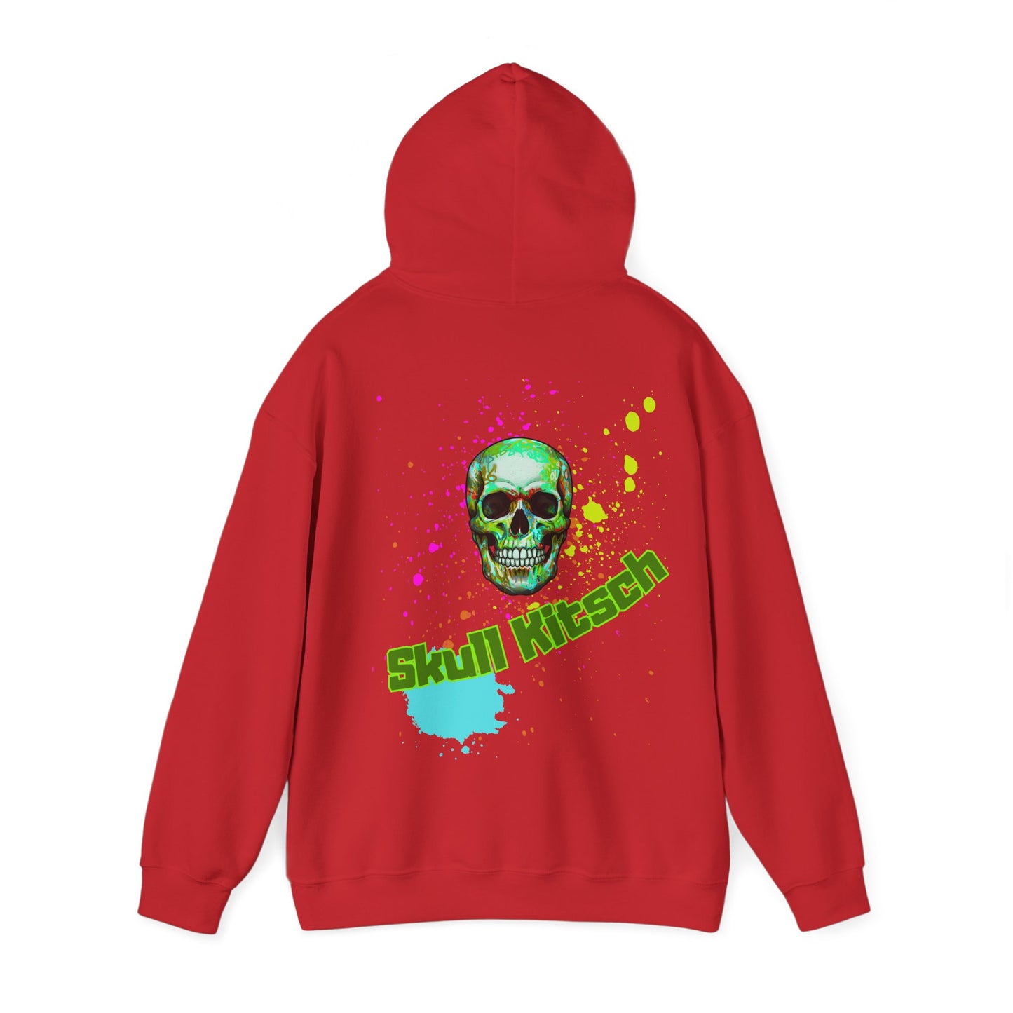 Sweat à capuche unisexe Skull Kitsch Summer Punk - VibesStreet