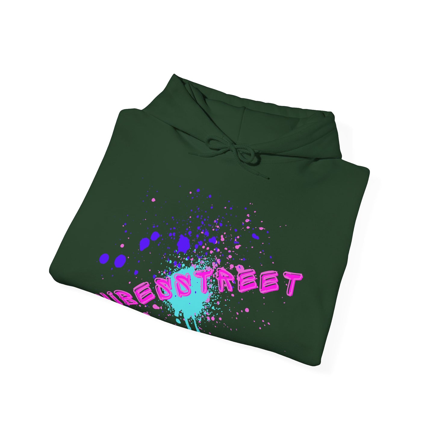 Sweat à capuche unisexe VibesStreet Spray Rose-VibesStreet