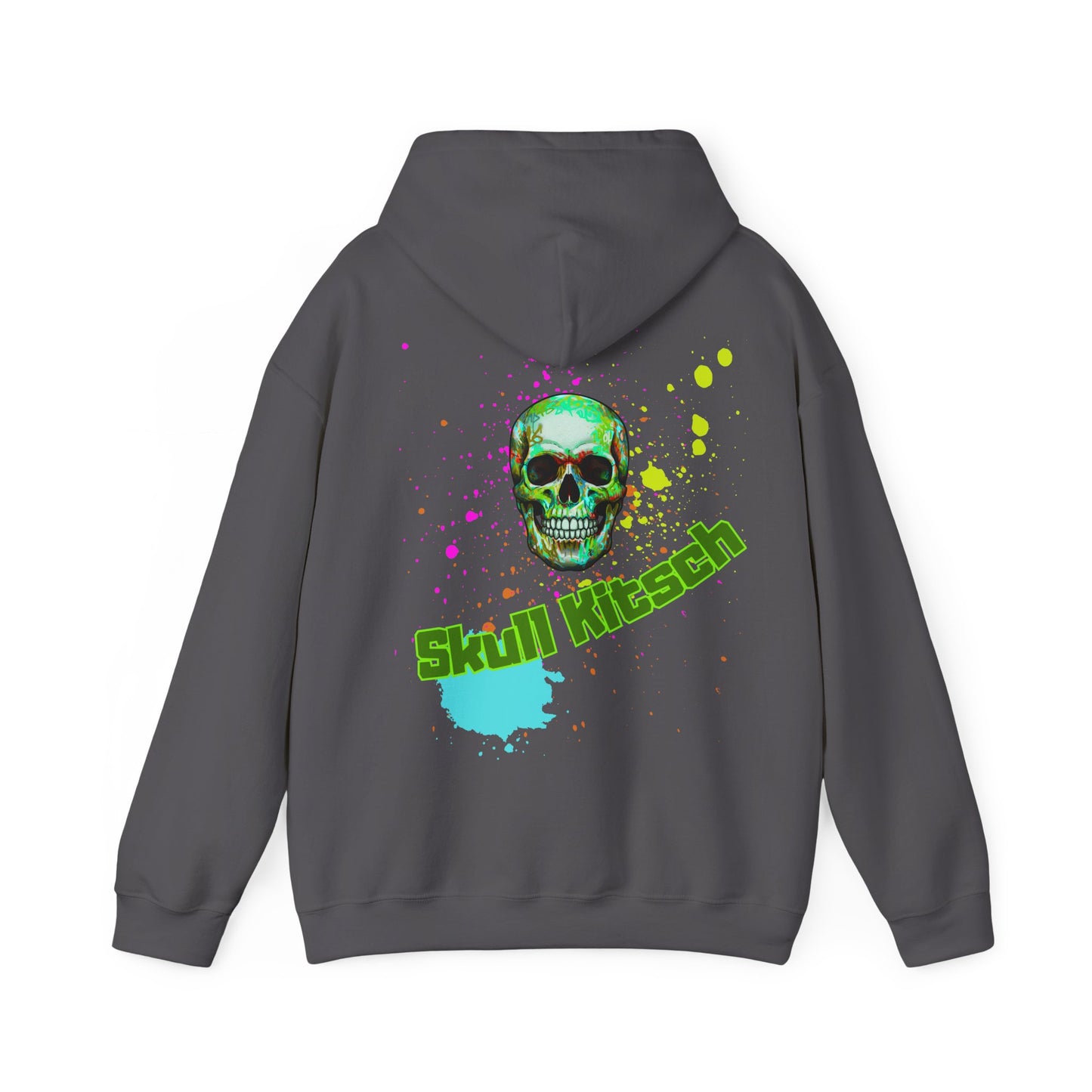 Sweat à capuche unisexe Skull Kitsch Summer Punk - VibesStreet