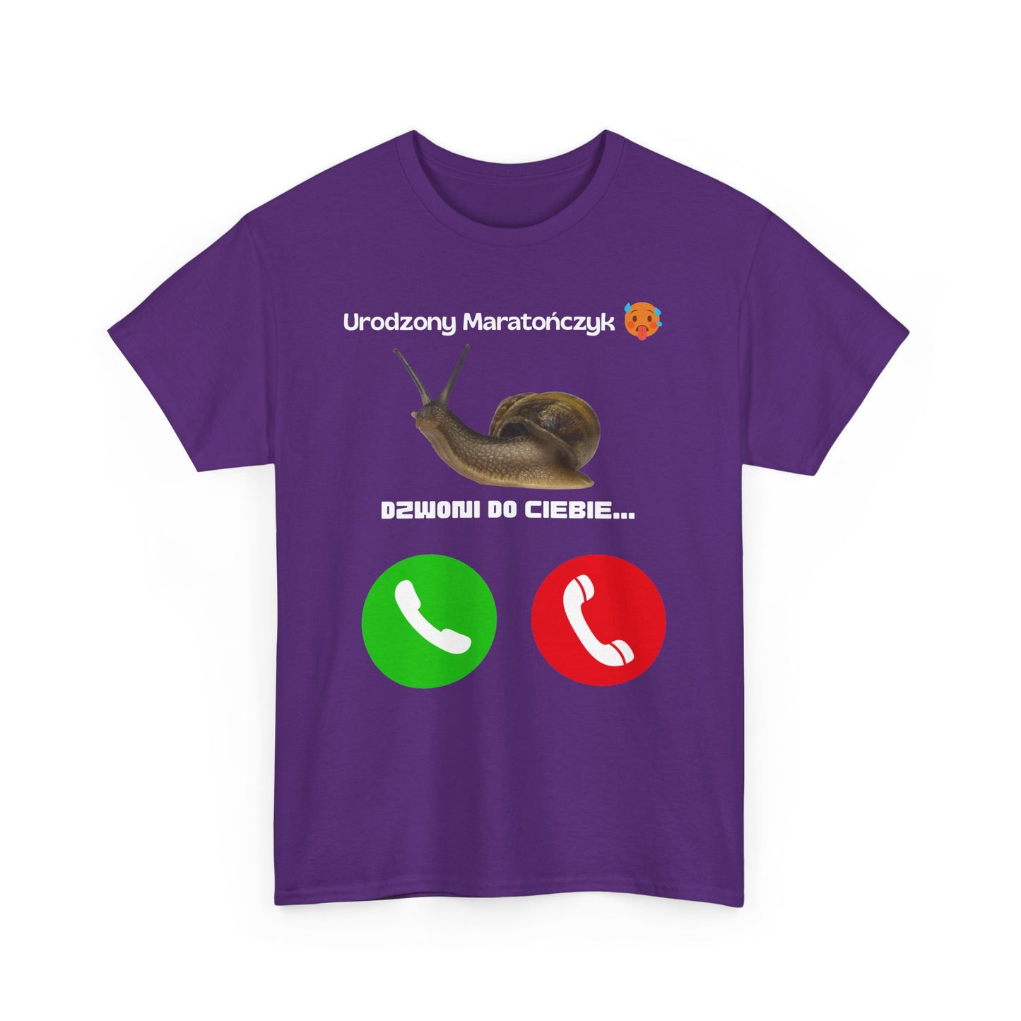 T-shirt unisexe Born Marathon Runner vous appelle...