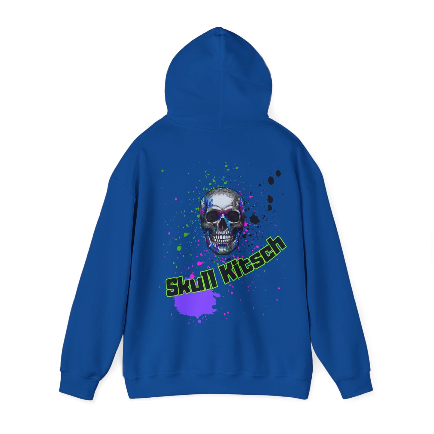 Sweat à capuche unisexe Skull Kitsch Dark-VibesStreet
