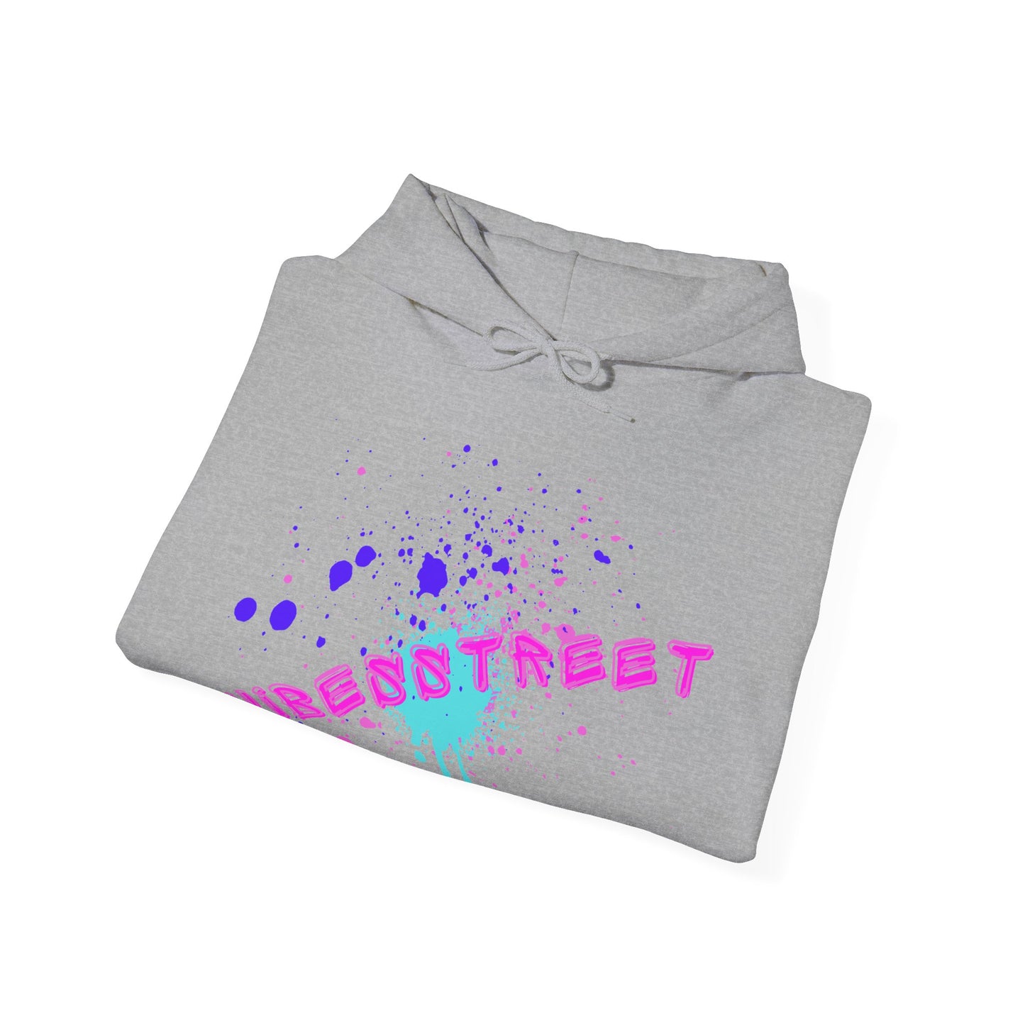 Sweat à capuche unisexe VibesStreet Spray Rose-VibesStreet