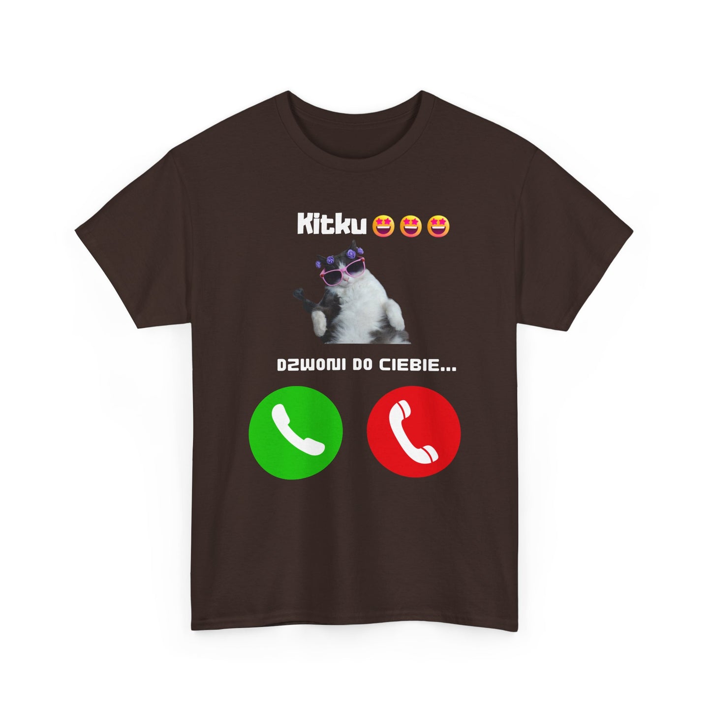 Koszulka Unisex Kitku dzwoni do Ciebie