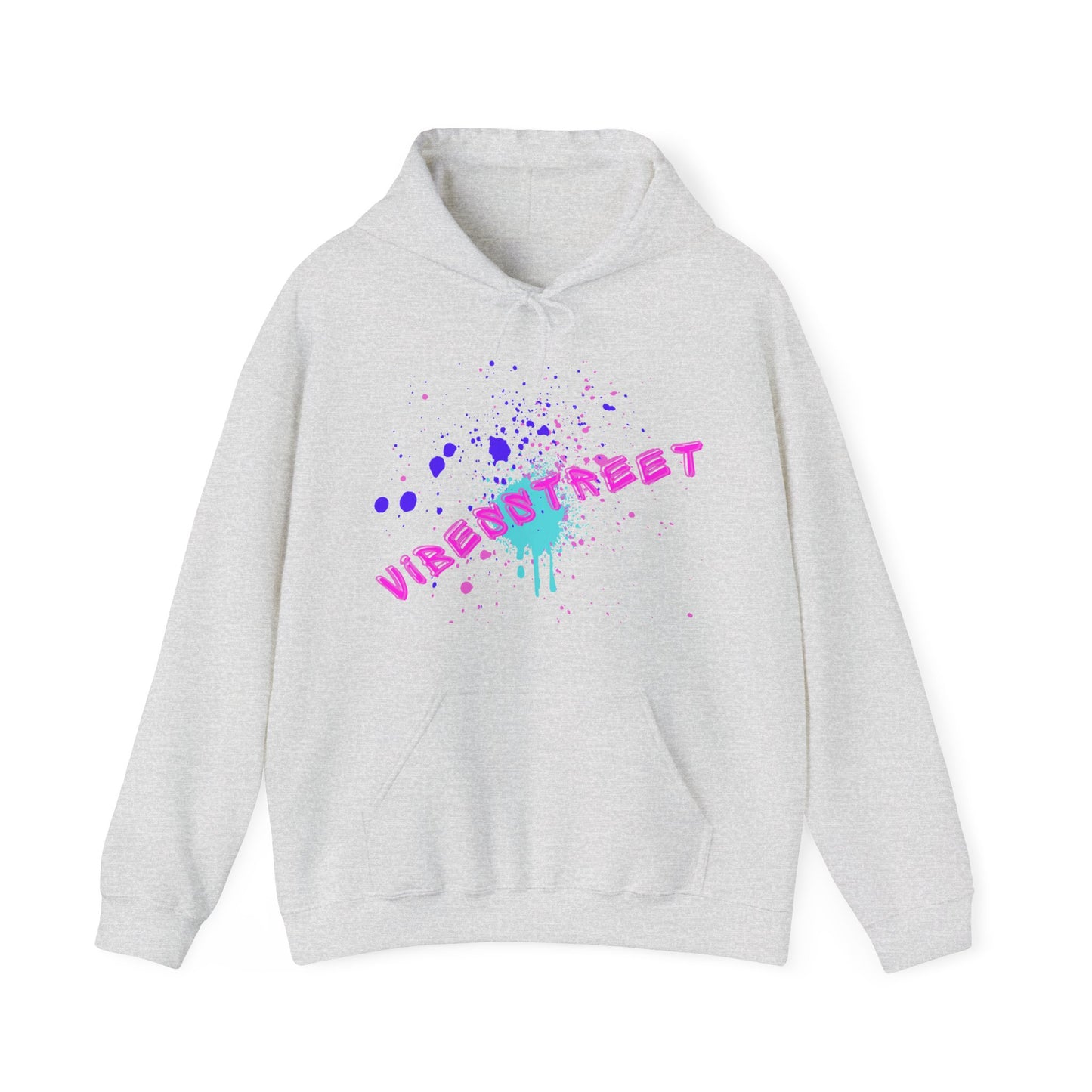 Sweat à capuche unisexe VibesStreet Spray Rose-VibesStreet