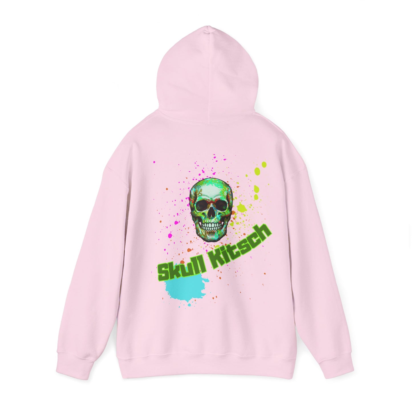 Sweat à capuche unisexe Skull Kitsch Summer Punk - VibesStreet