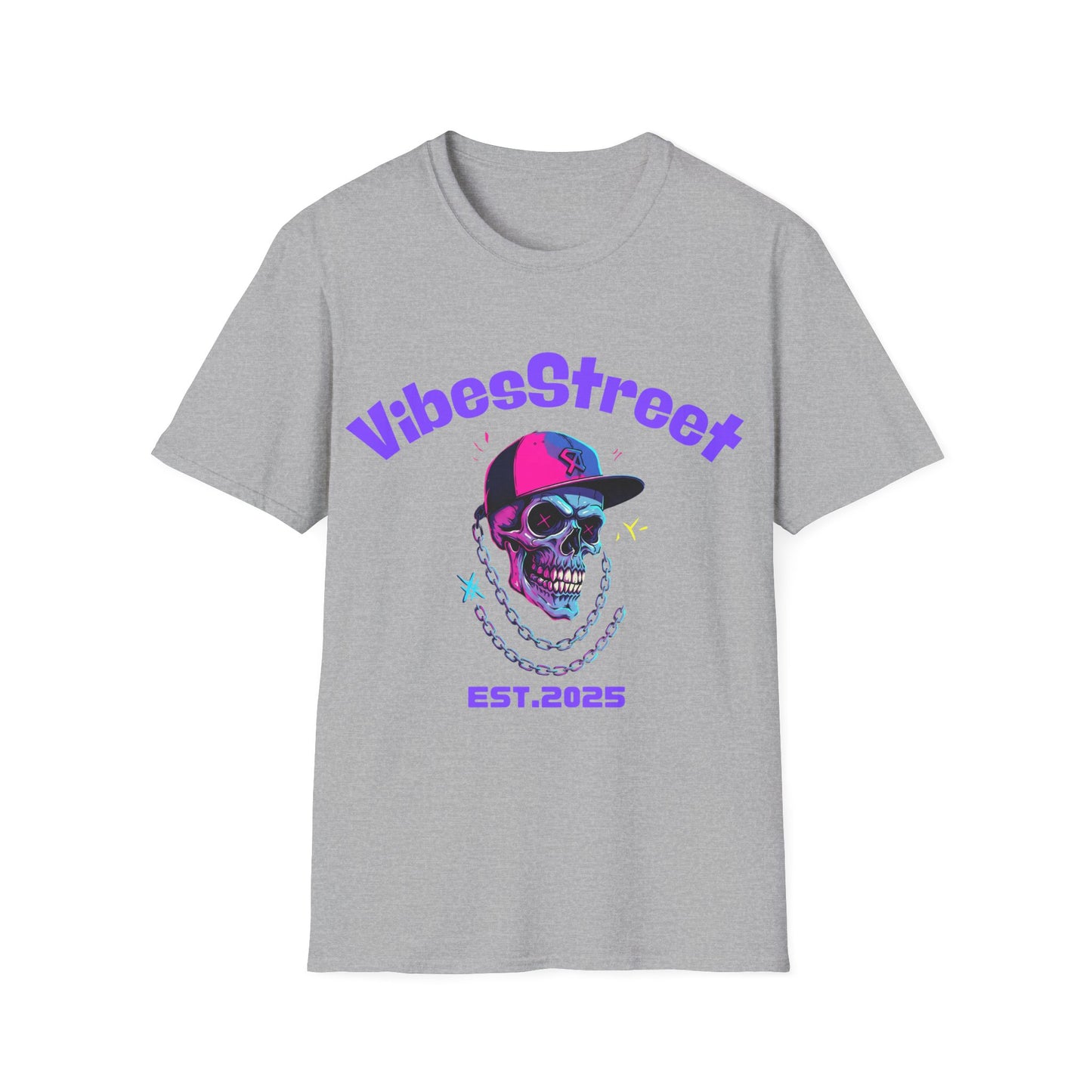 Unisex Hip-Skull Est.2025 T-Shirt-VibesStreet