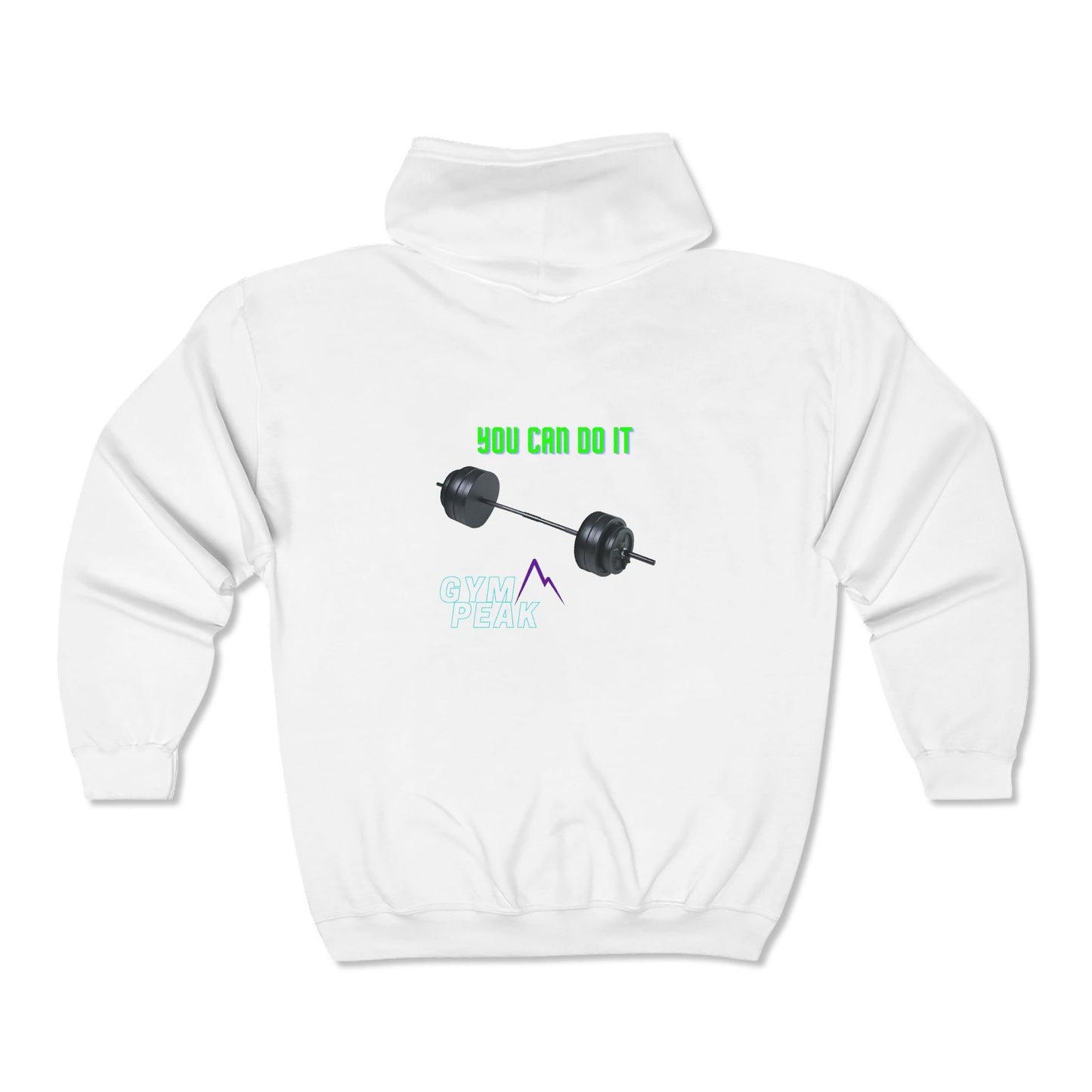 Sweat de sport unisexe zippé - GymPeak