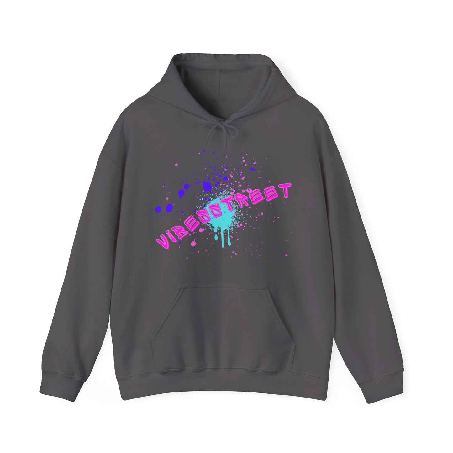 Sweat à capuche unisexe VibesStreet Spray Rose-VibesStreet