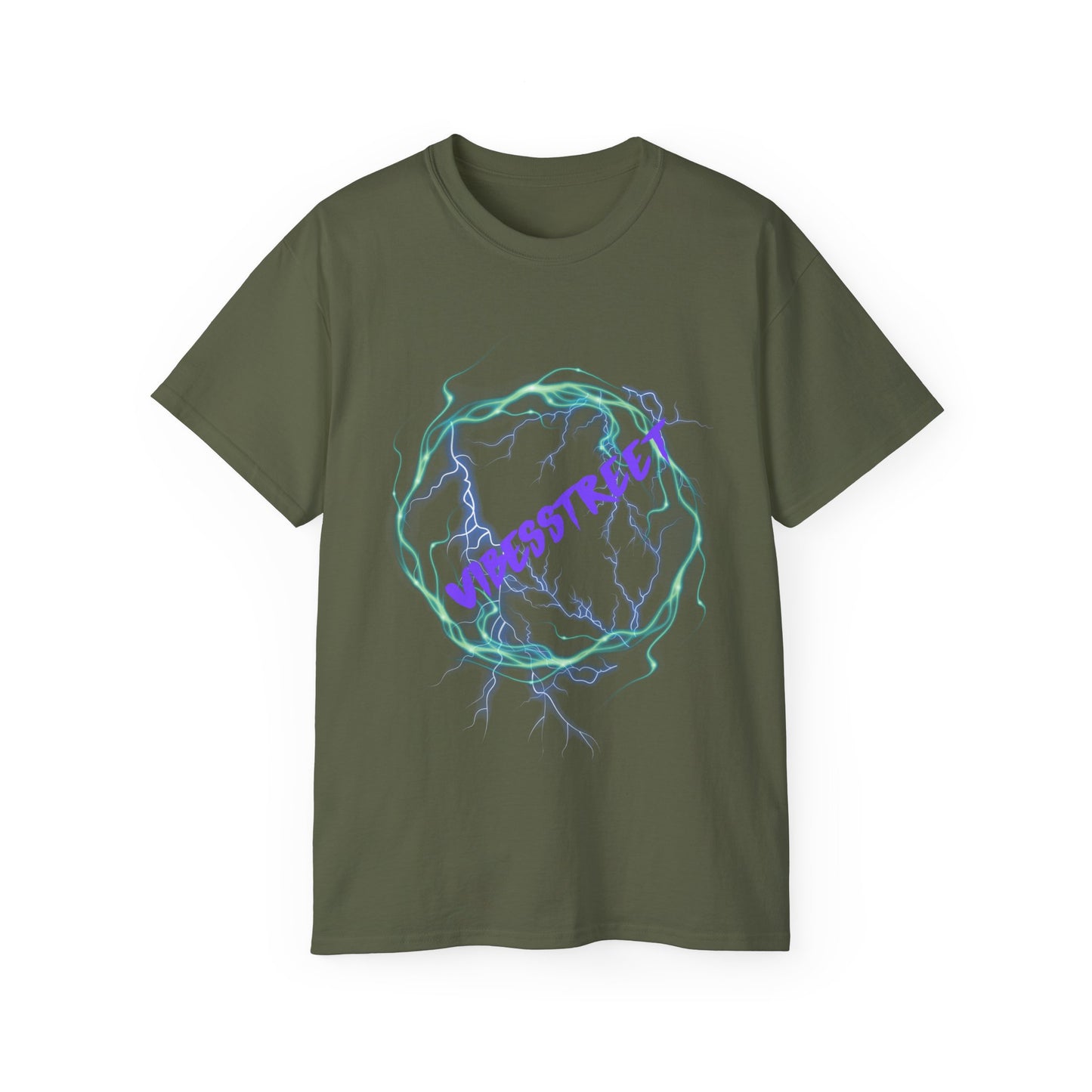 T-Shirt Unisex VibesStreet Bolt Circle Editon-VibesStreet