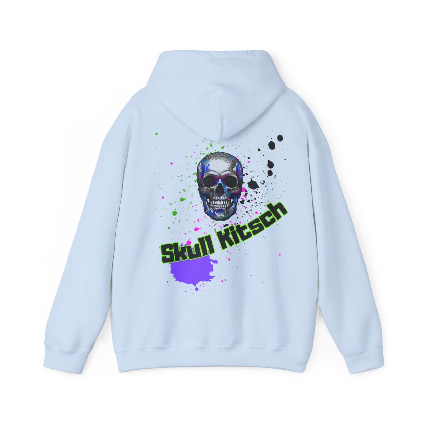 Sweat à capuche unisexe Skull Kitsch Dark-VibesStreet