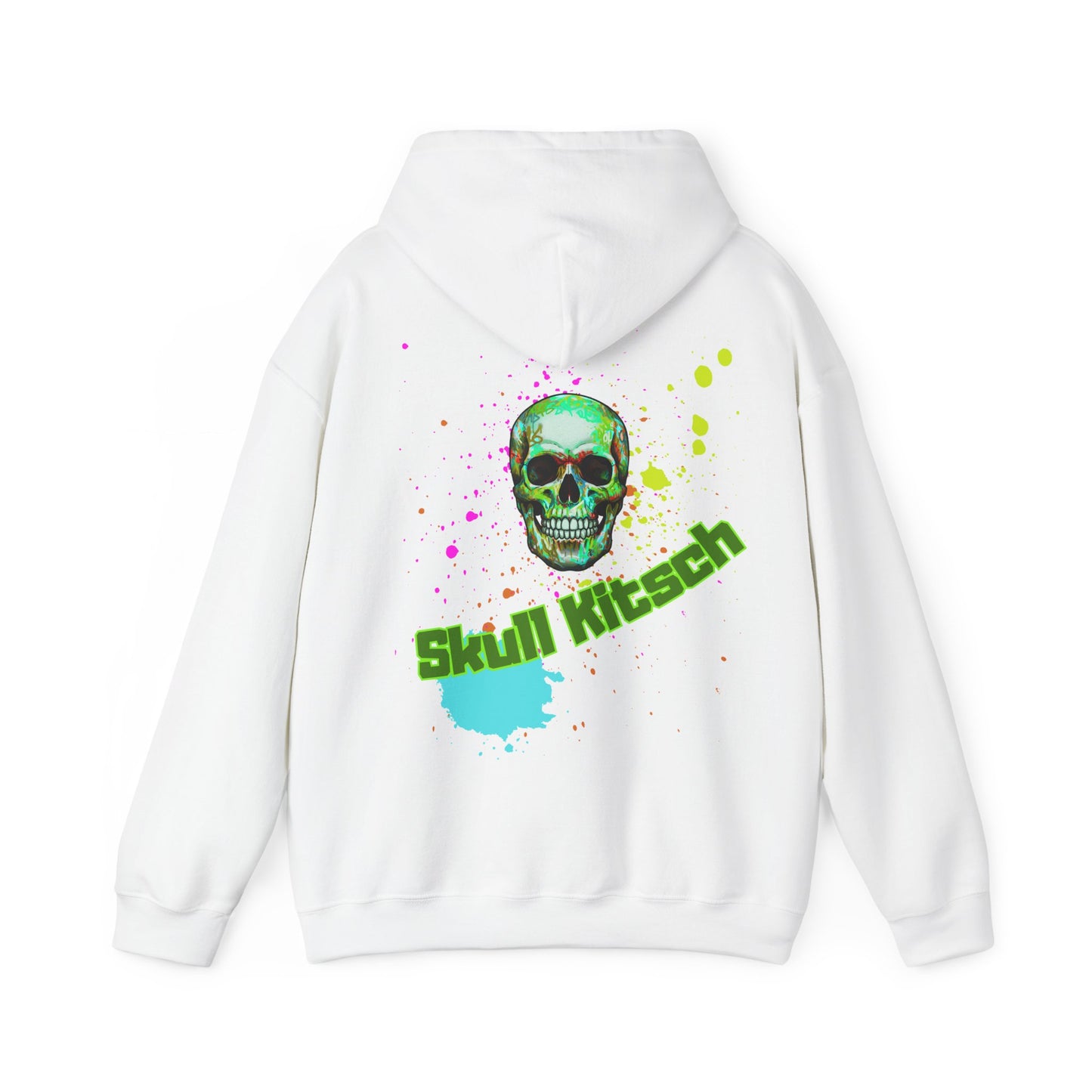 Sweat à capuche unisexe Skull Kitsch Summer Punk - VibesStreet