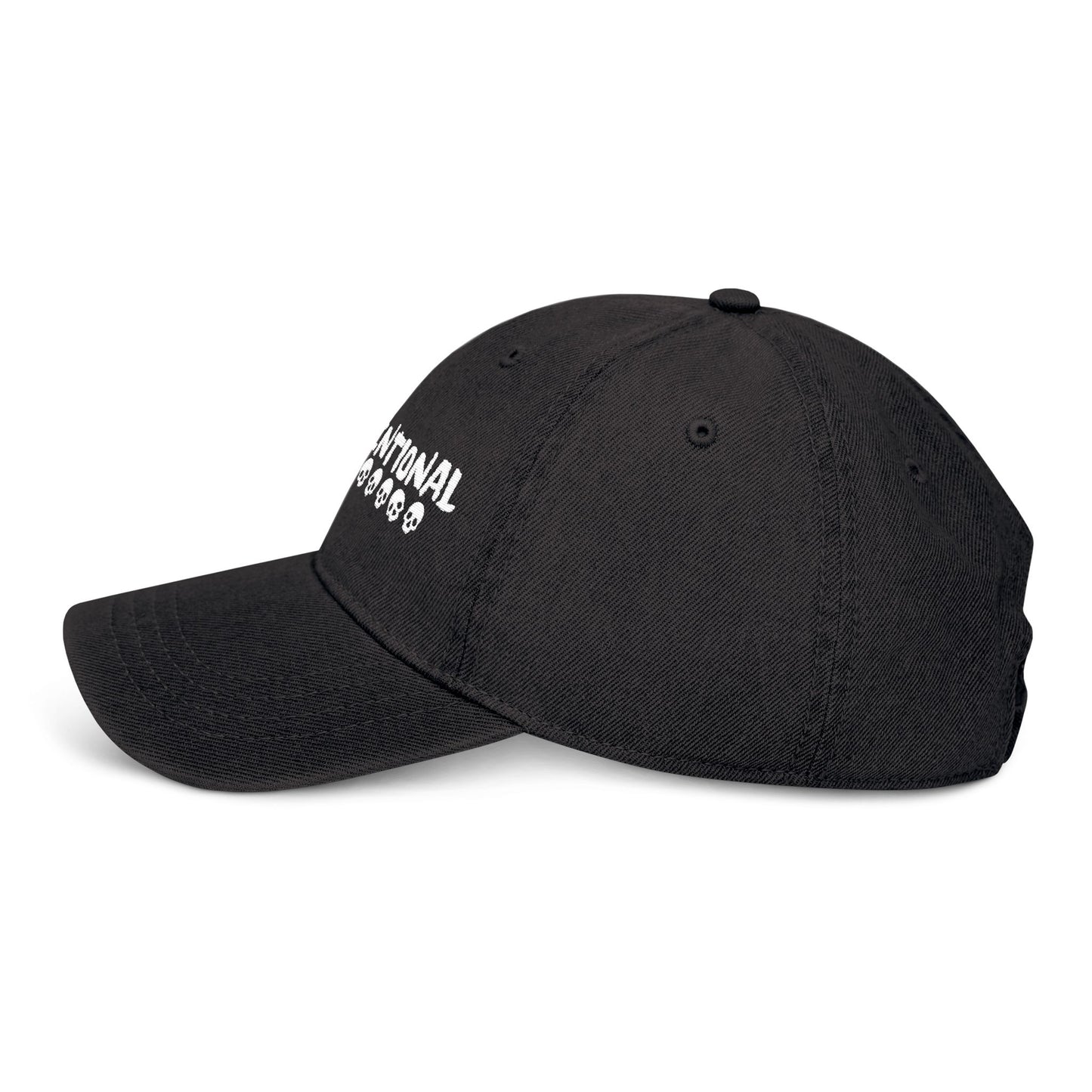Casquette en denim ShadowOut non conventionnelle