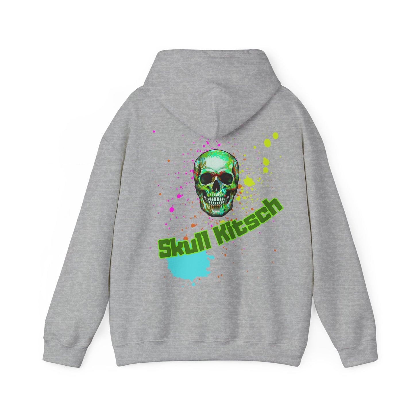 Sweat à capuche unisexe Skull Kitsch Summer Punk - VibesStreet