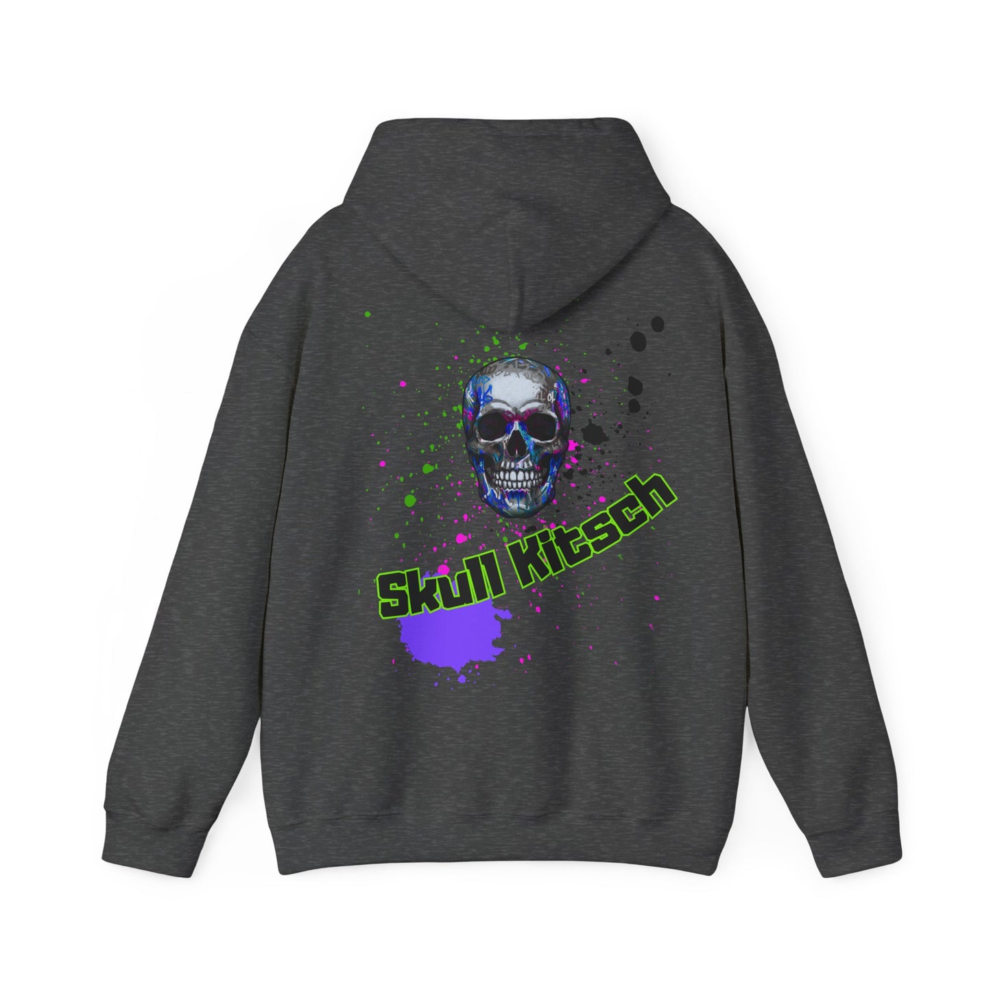 Sweat à capuche unisexe Skull Kitsch Dark-VibesStreet