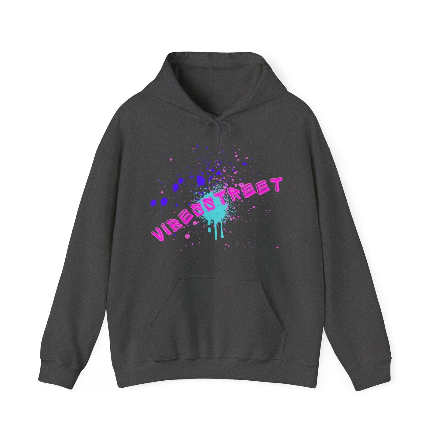 Sweat à capuche unisexe VibesStreet Spray Rose-VibesStreet