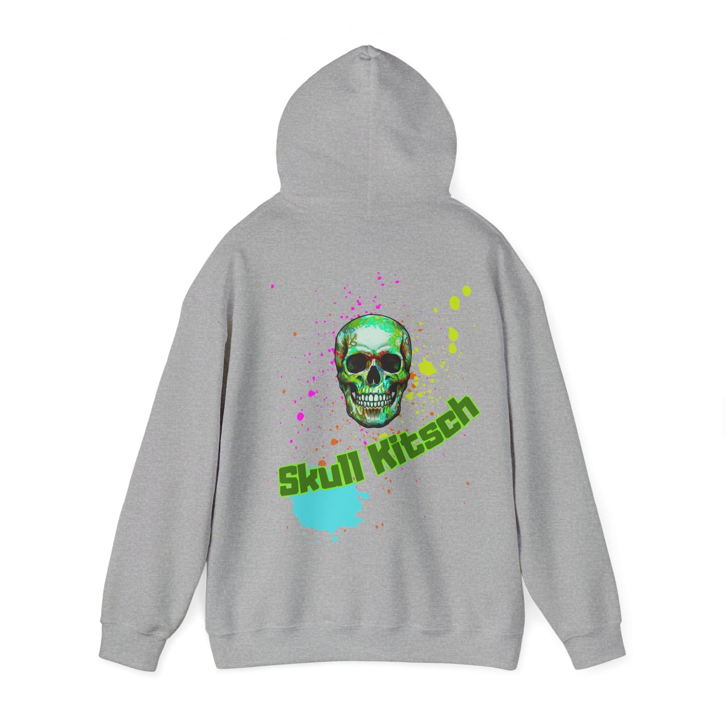 Sweat à capuche unisexe Skull Kitsch Summer Punk - VibesStreet