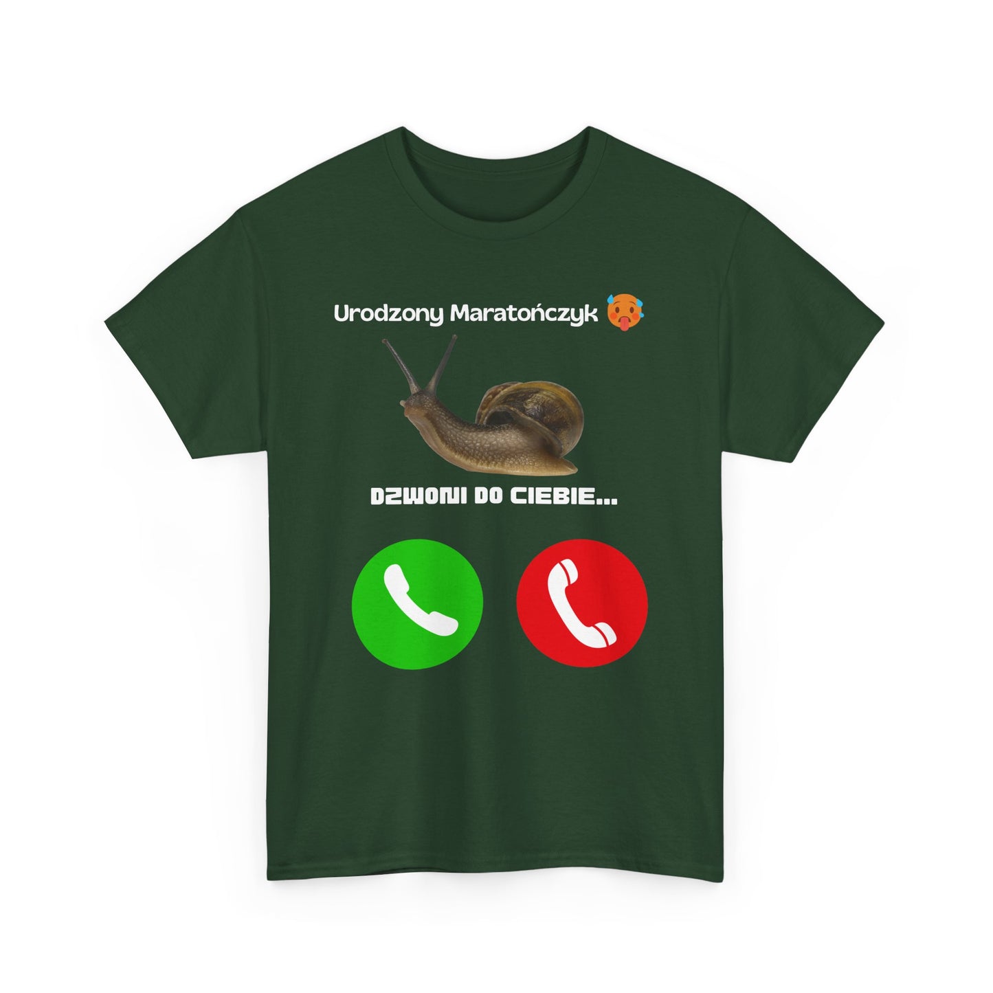 T-shirt unisexe Born Marathon Runner vous appelle...
