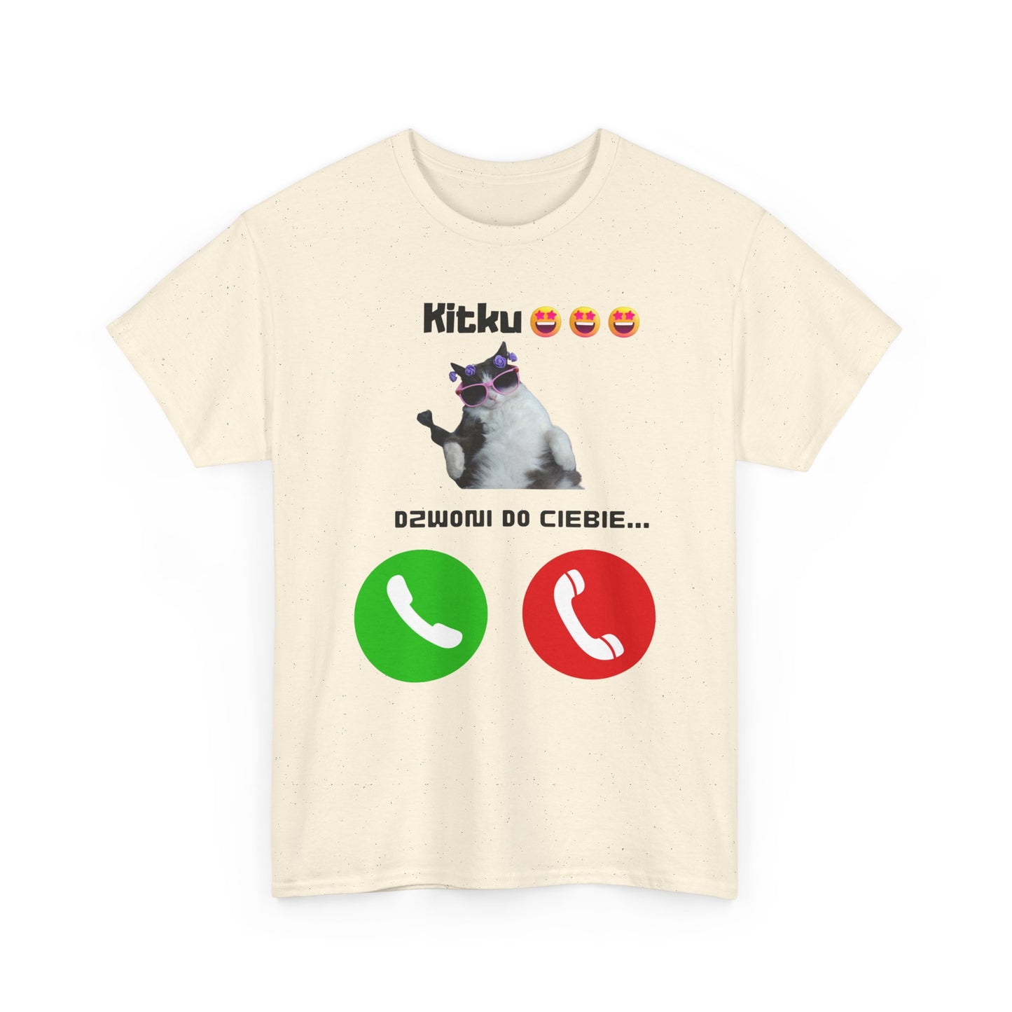 Koszulka Unisex Kitku dzwoni do Ciebie