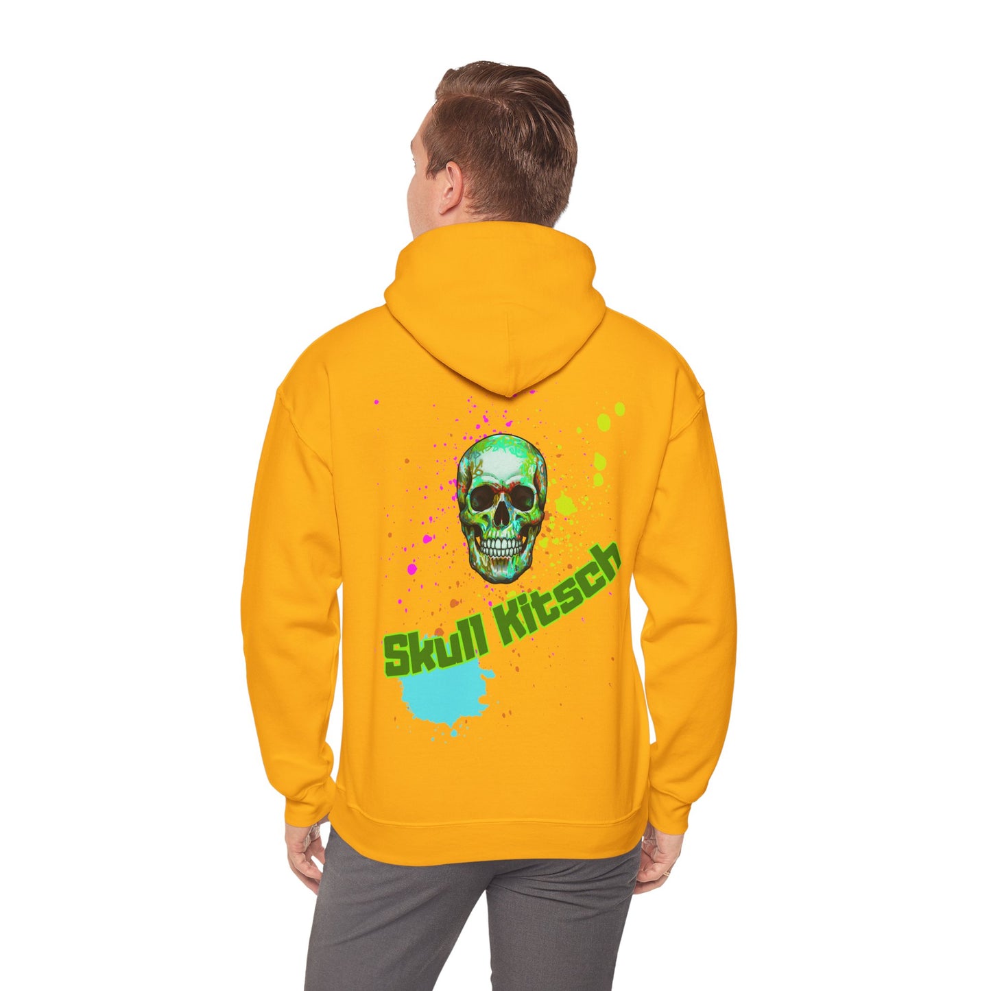 Sweat à capuche unisexe Skull Kitsch Summer Punk - VibesStreet
