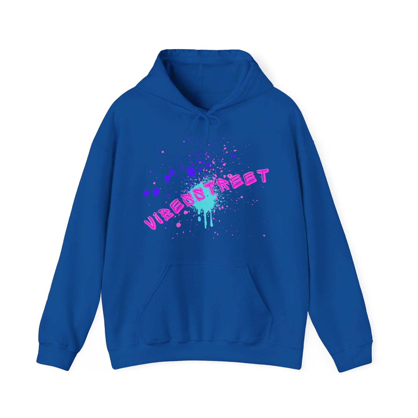 Sweat à capuche unisexe VibesStreet Spray Rose-VibesStreet