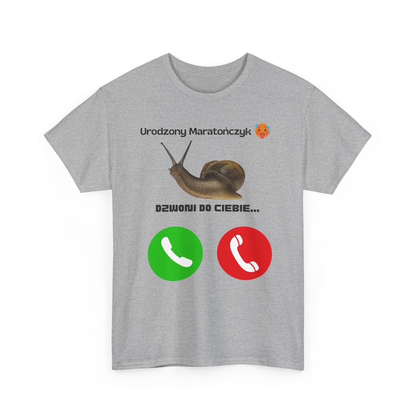 T-shirt unisexe Born Marathon Runner vous appelle...