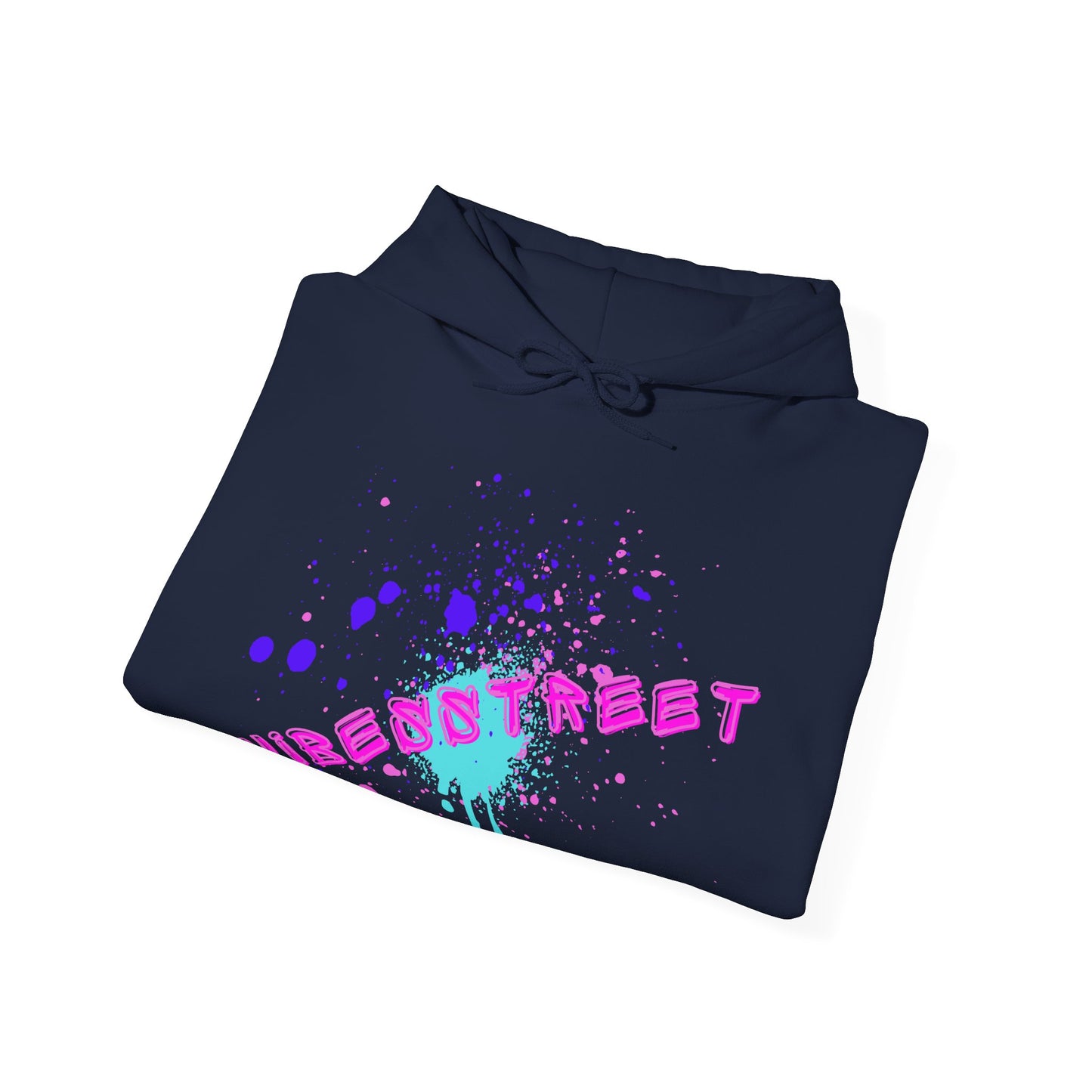 Sweat à capuche unisexe VibesStreet Spray Rose-VibesStreet