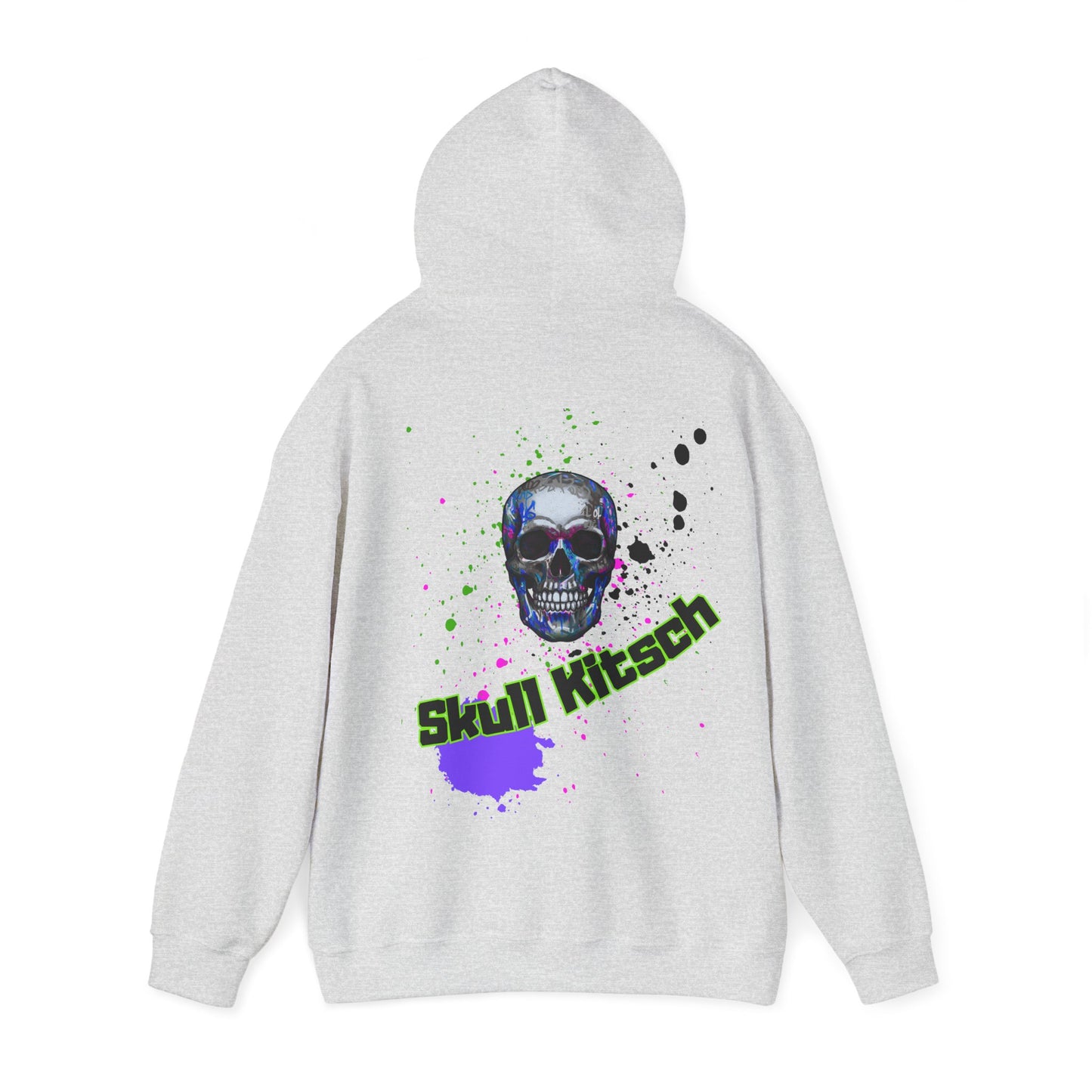 Sweat à capuche unisexe Skull Kitsch Dark-VibesStreet