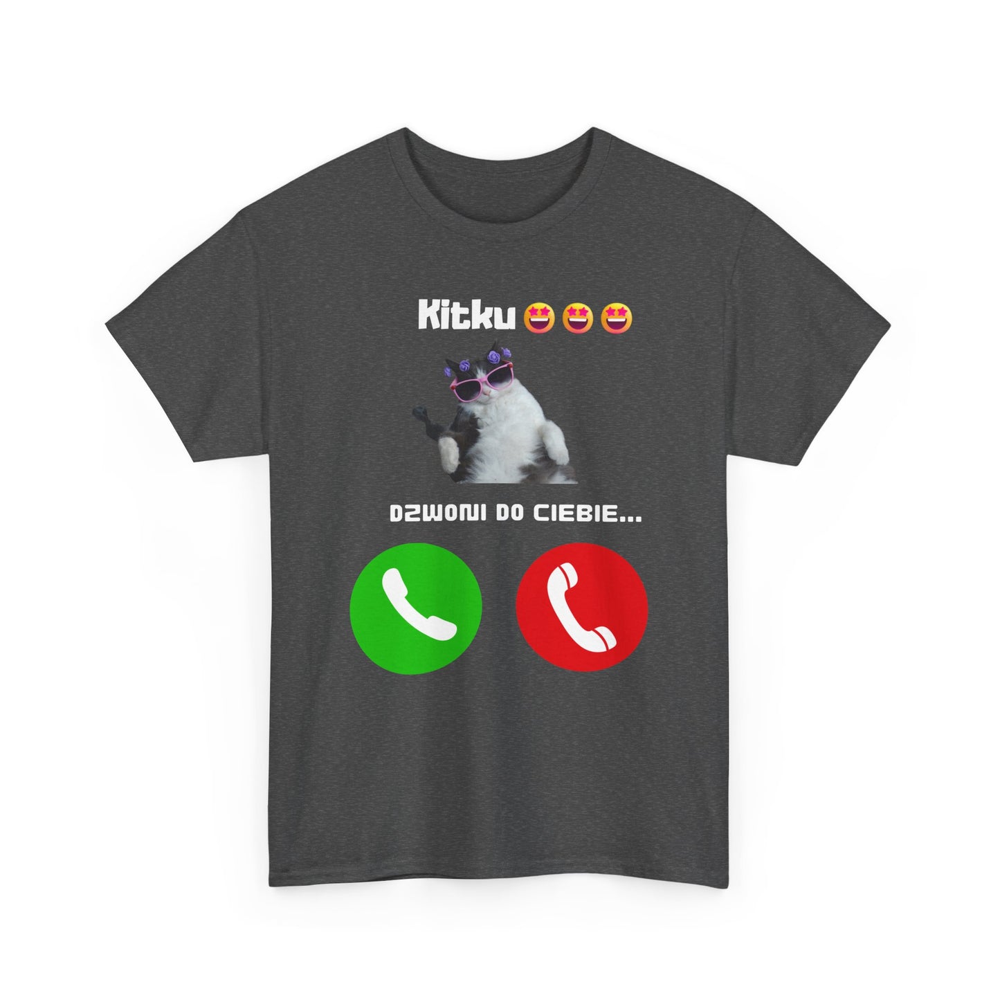 Koszulka Unisex Kitku dzwoni do Ciebie