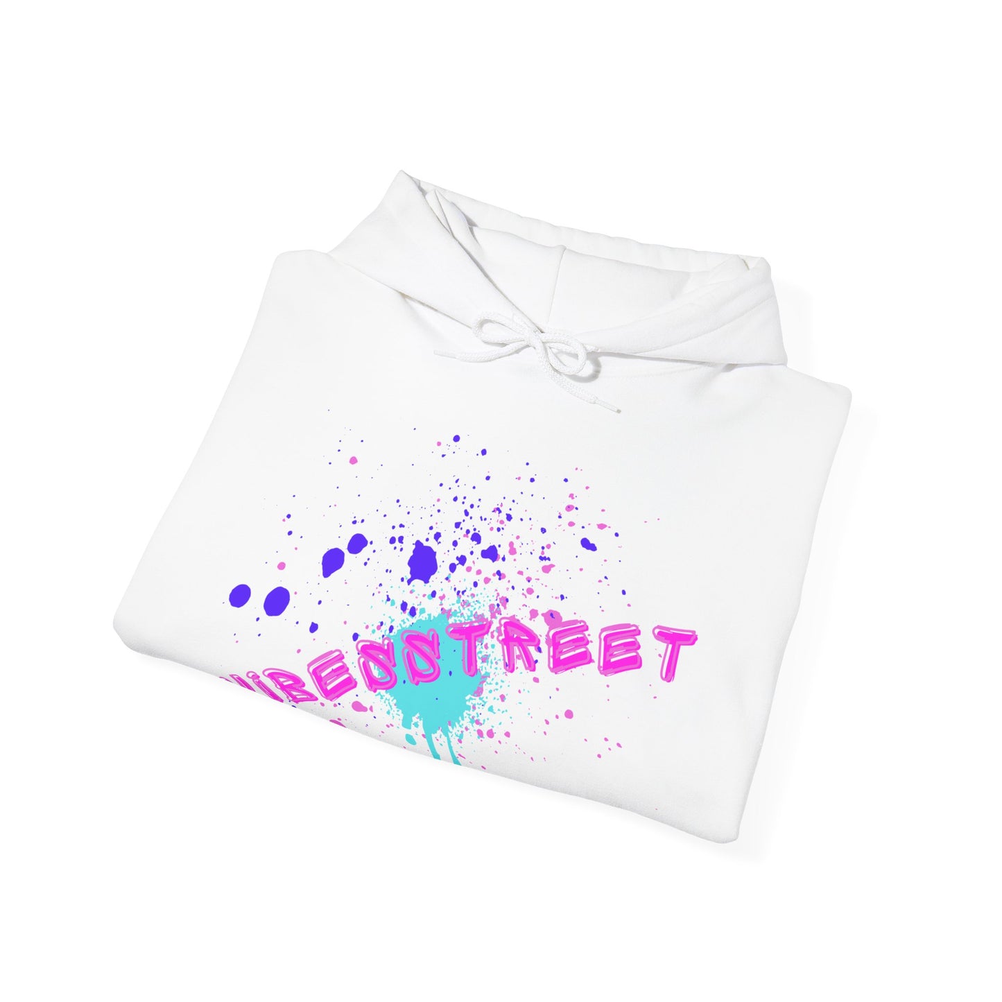 Sweat à capuche unisexe VibesStreet Spray Rose-VibesStreet