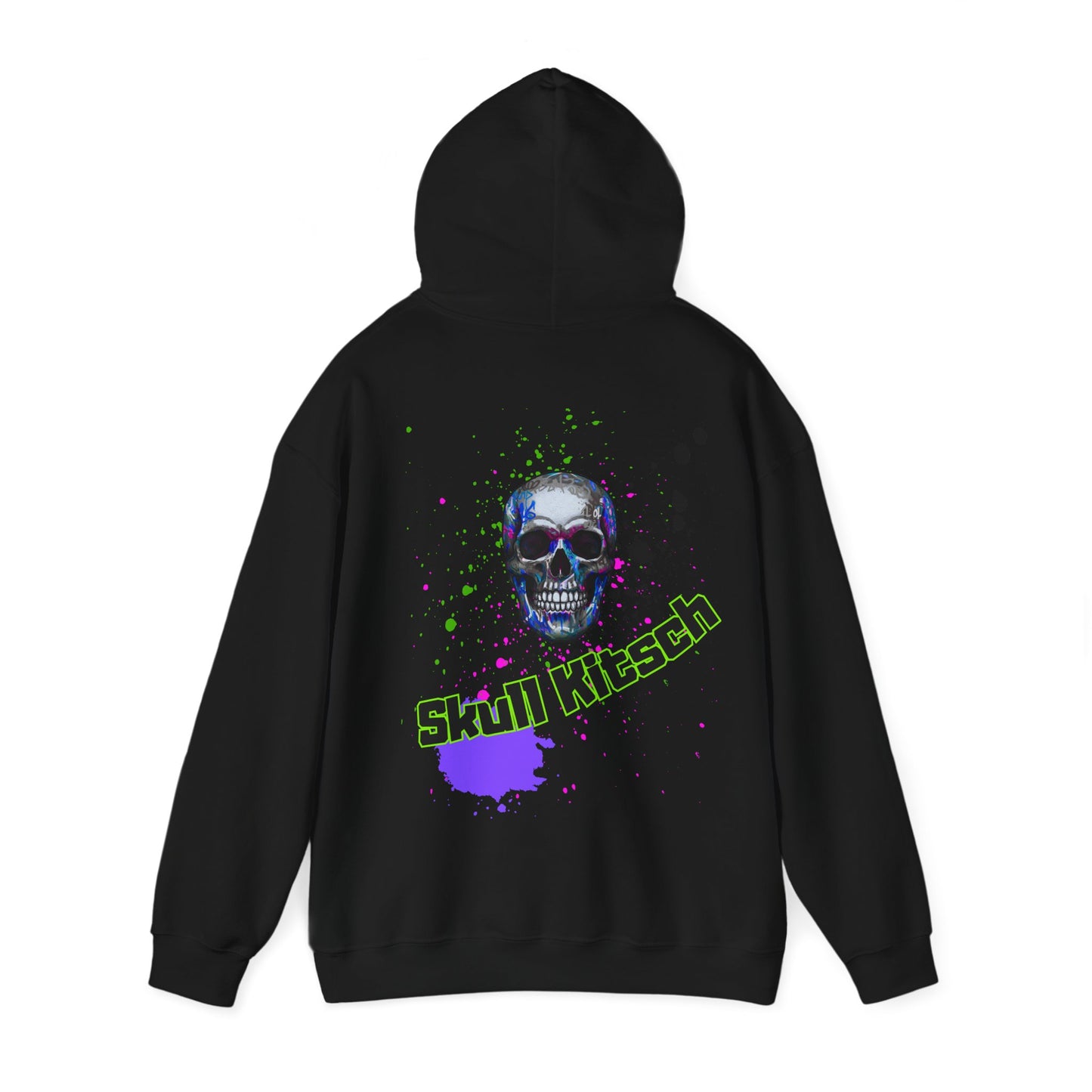 Sweat à capuche unisexe Skull Kitsch Dark-VibesStreet