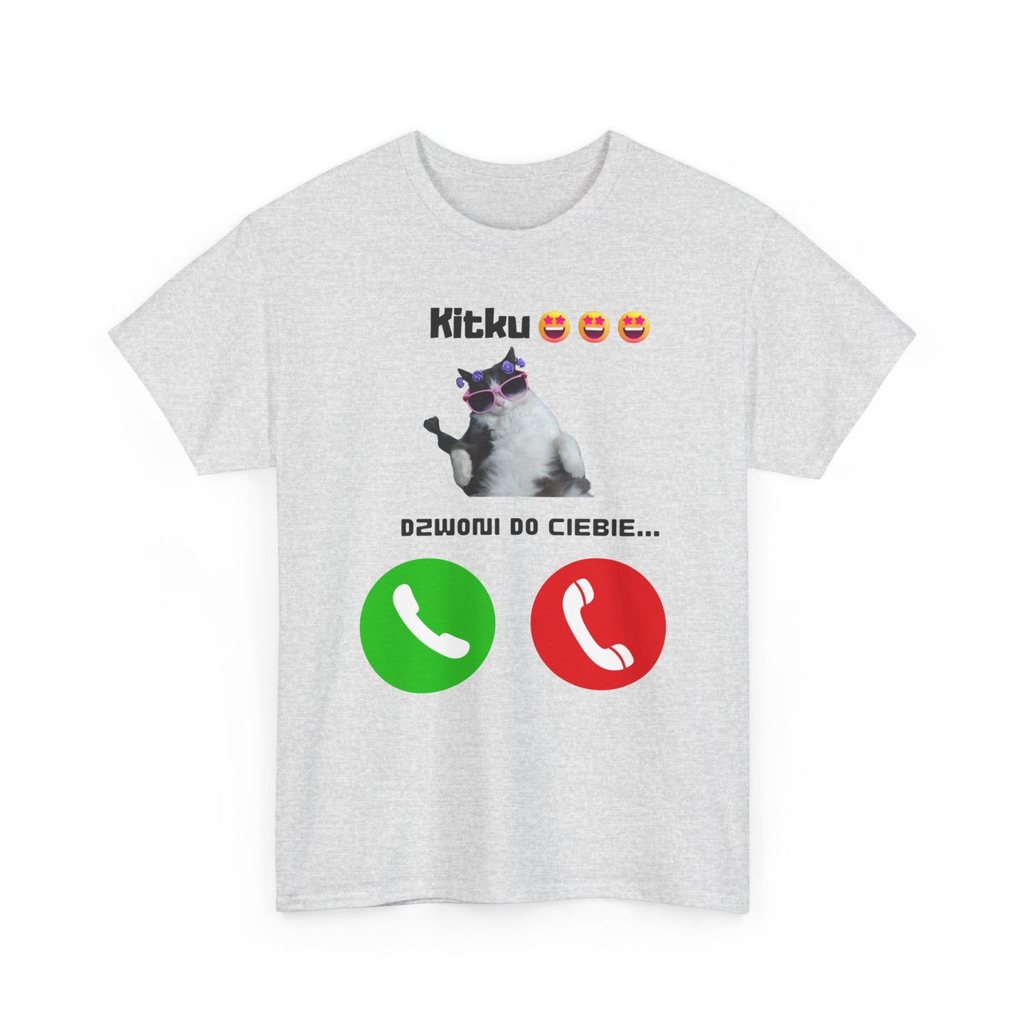 Koszulka Unisex Kitku dzwoni do Ciebie