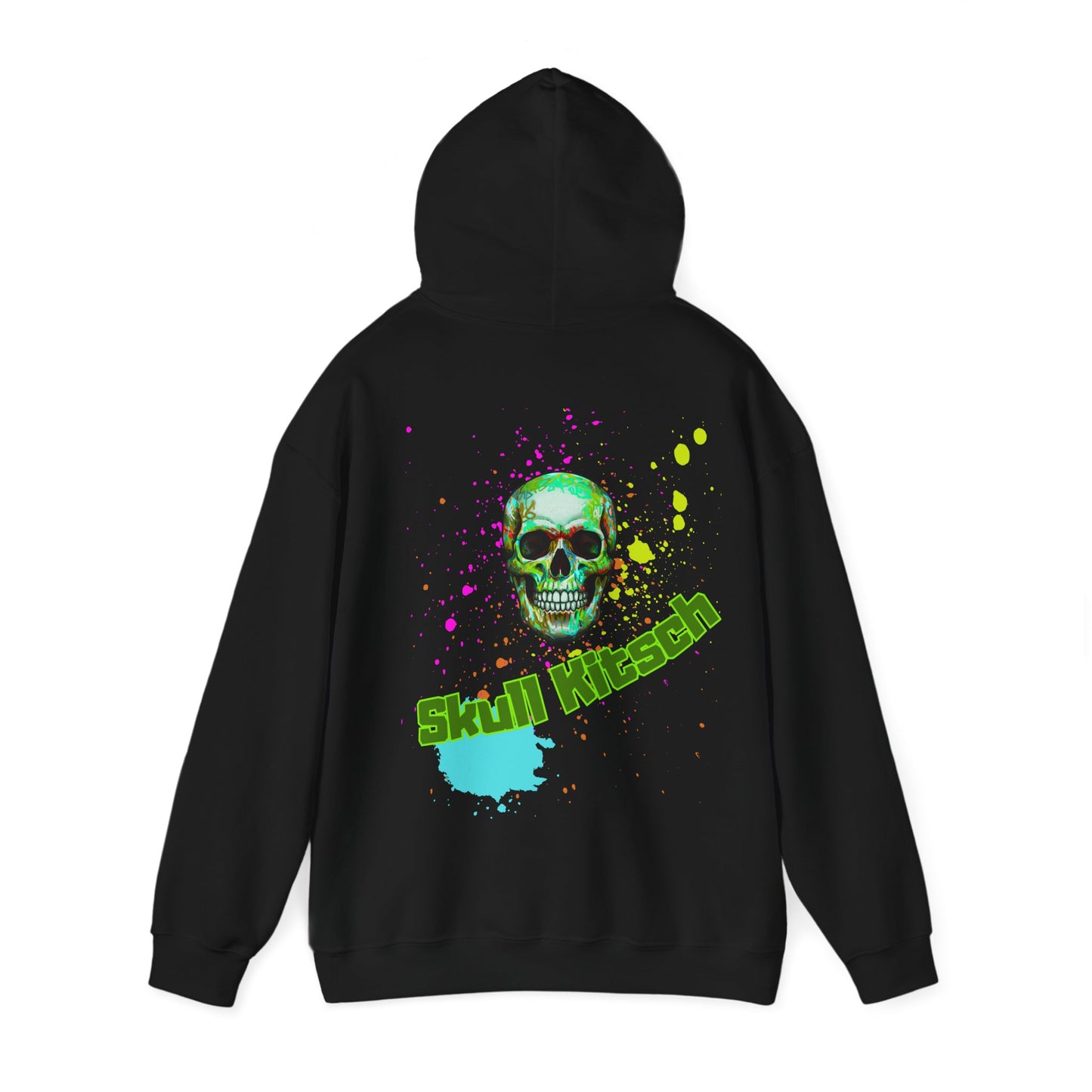 Sweat à capuche unisexe Skull Kitsch Summer Punk - VibesStreet