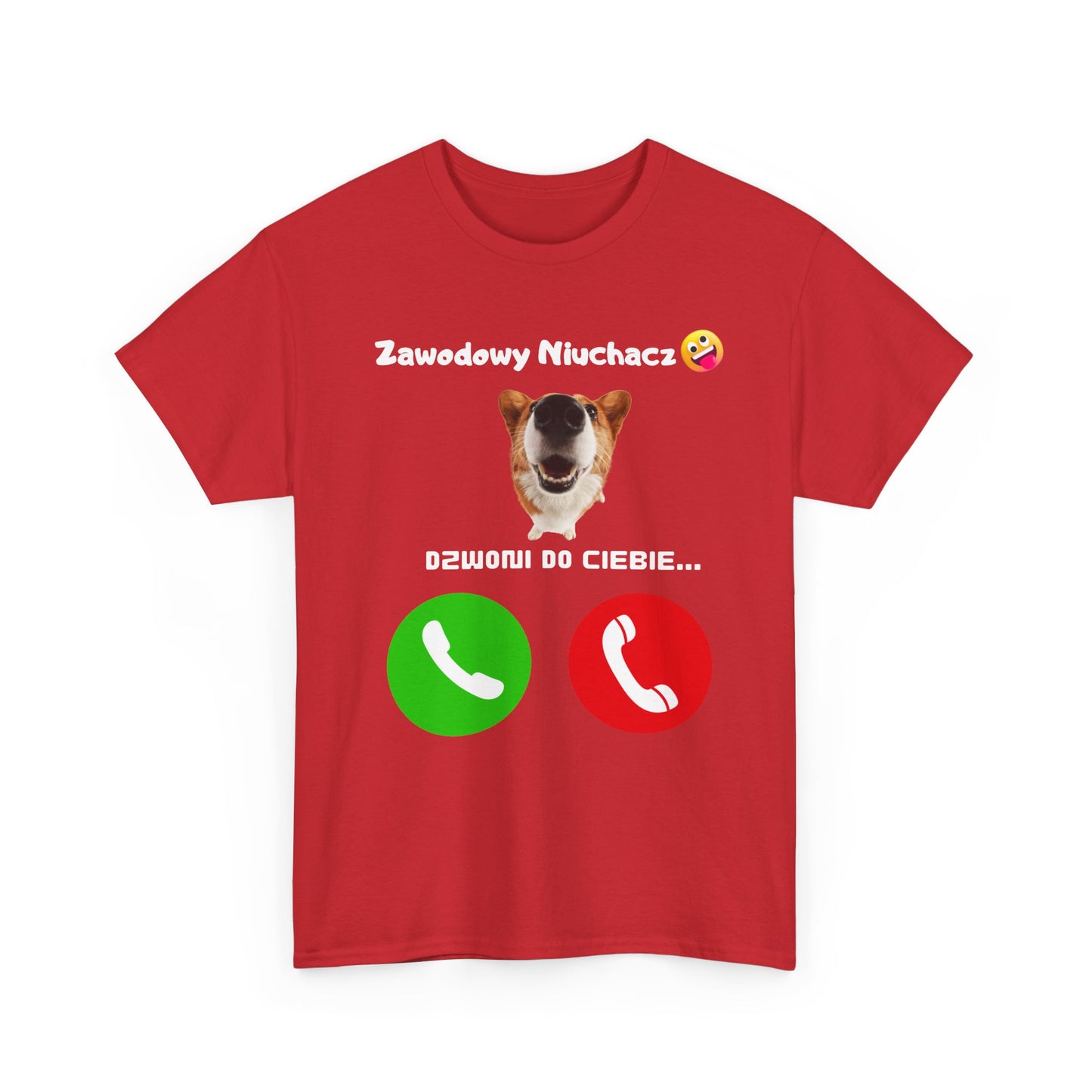 Koszulka unisex Zawodowy Niuchacz dzwoni do Ciebie
