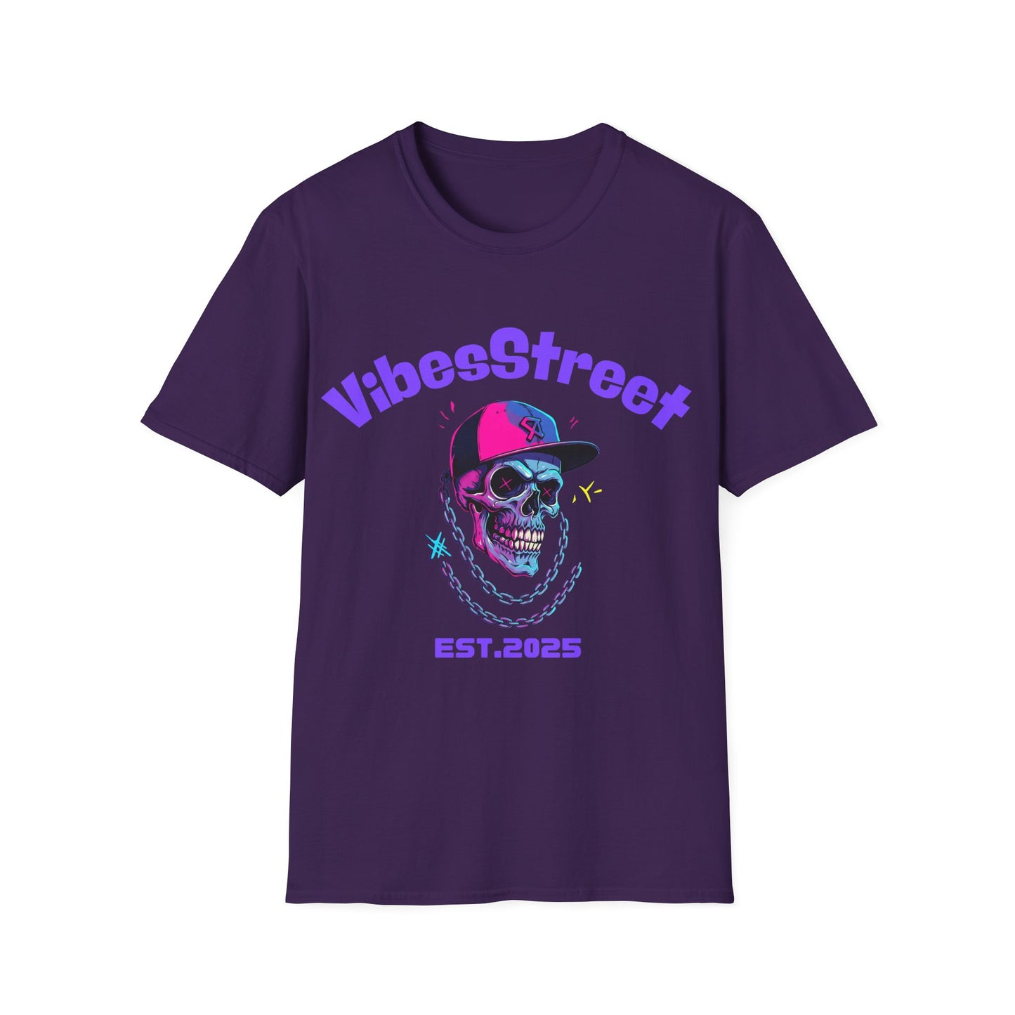 Unisex Hip-Skull Est.2025 T-Shirt-VibesStreet