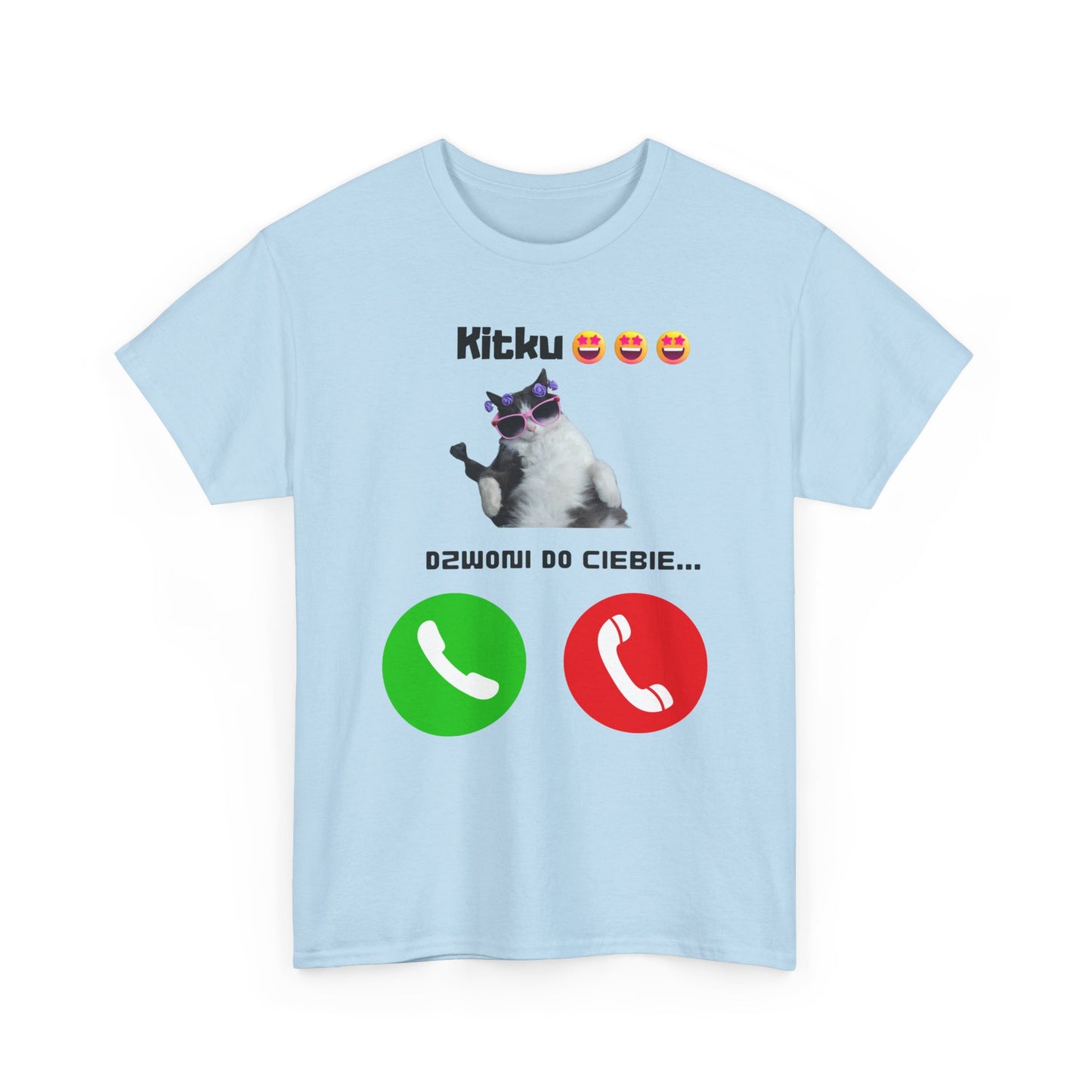 Koszulka Unisex Kitku dzwoni do Ciebie