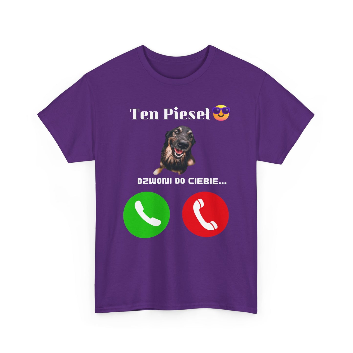 Koszulka unisex Ten Pieseł dzwoni do Ciebie