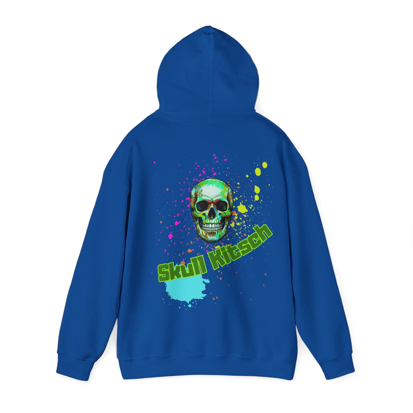 Sweat à capuche unisexe Skull Kitsch Summer Punk - VibesStreet
