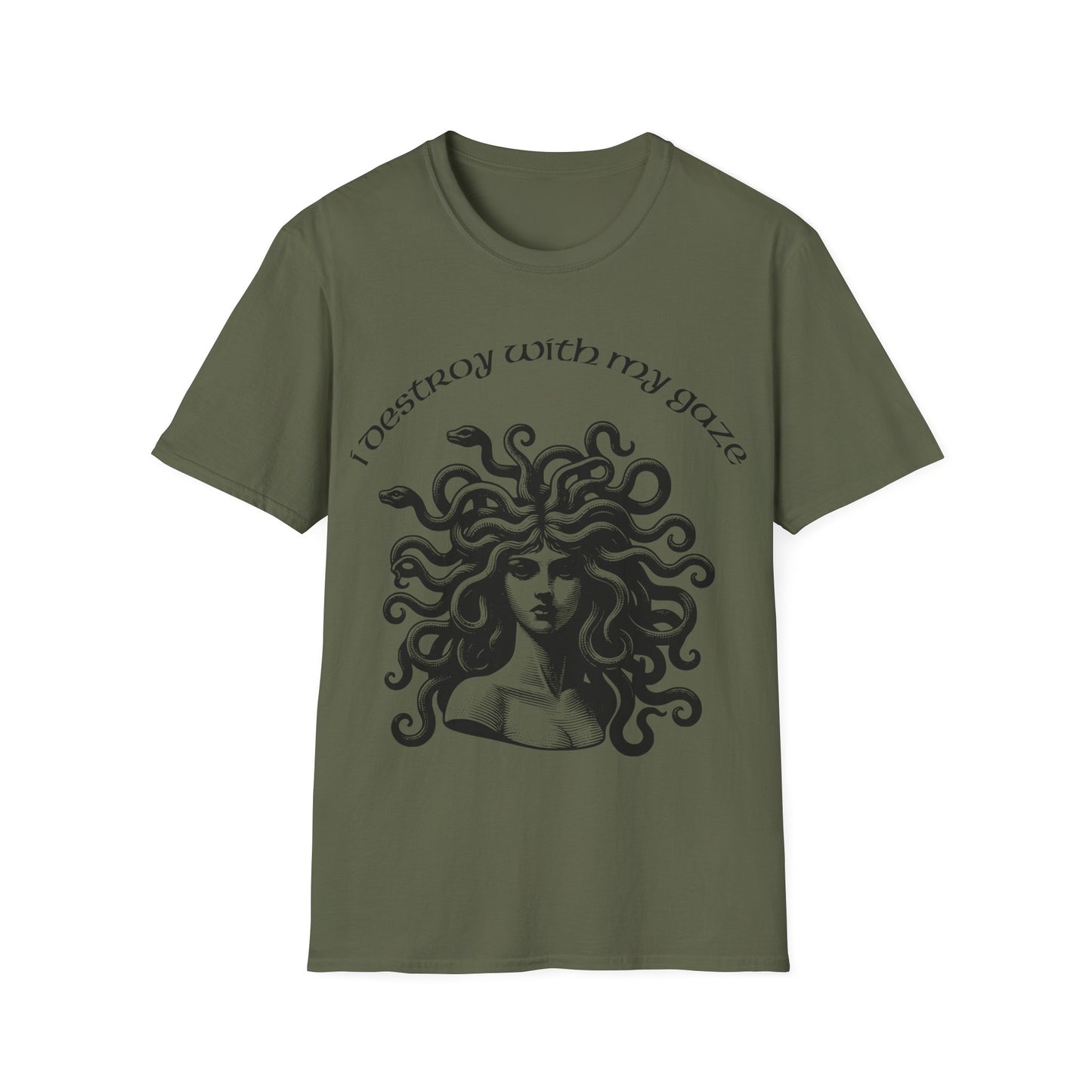 I Destroy With My Gaze! Unisex T-Shirt - VibesStreet